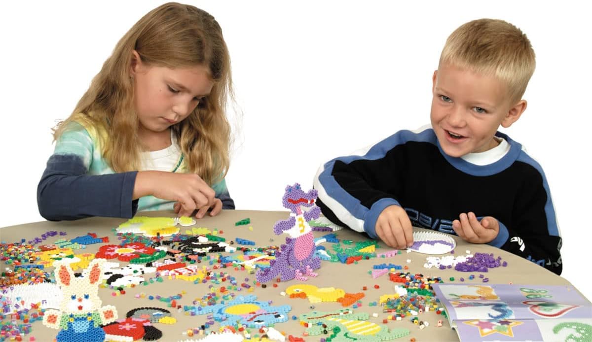 Hama Gift Box - 3D Safari | 2500 Fuse Beads & Large Square Pegboard 15