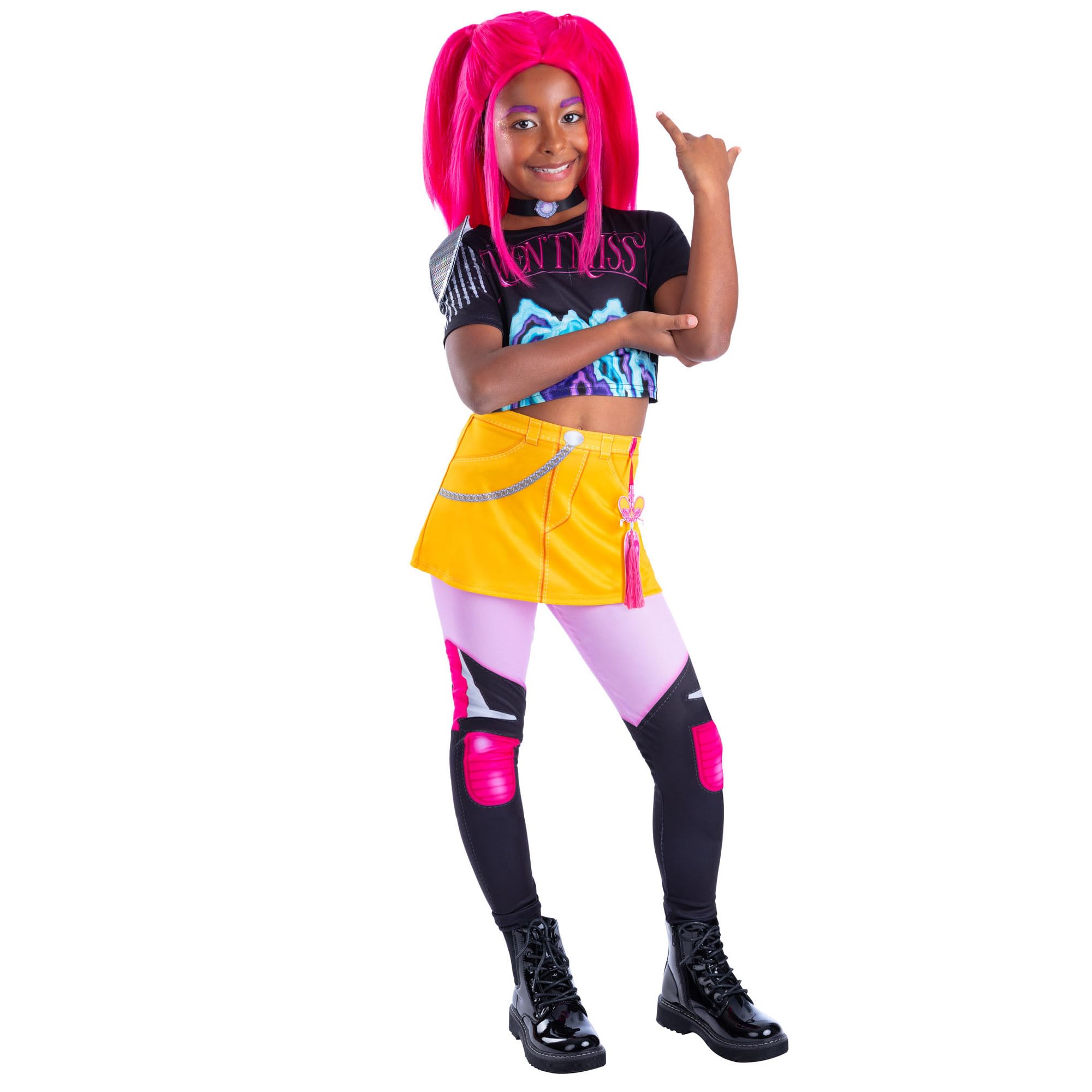 Rubies Official K-Pop Demon Hunters Mira Child Costume | Age 7-8 Years | Polyester