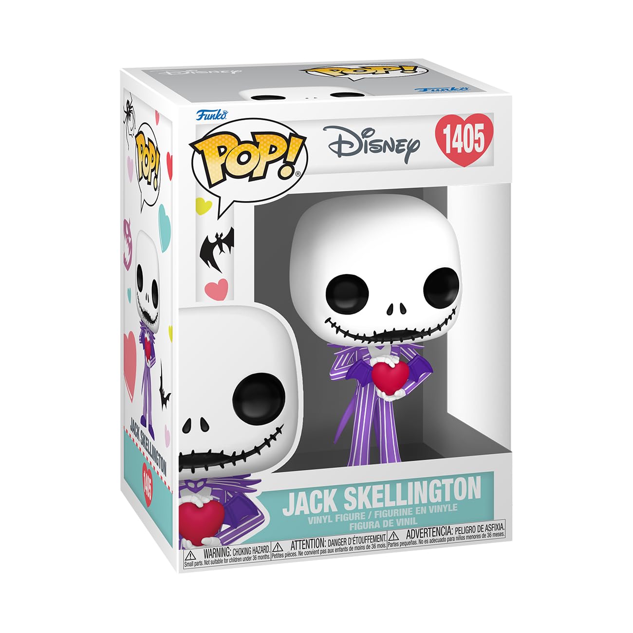 Funko Pop! Disney: The Nightmare Before Christmas - Jack Skellington Valentine's Vinyl Figure
