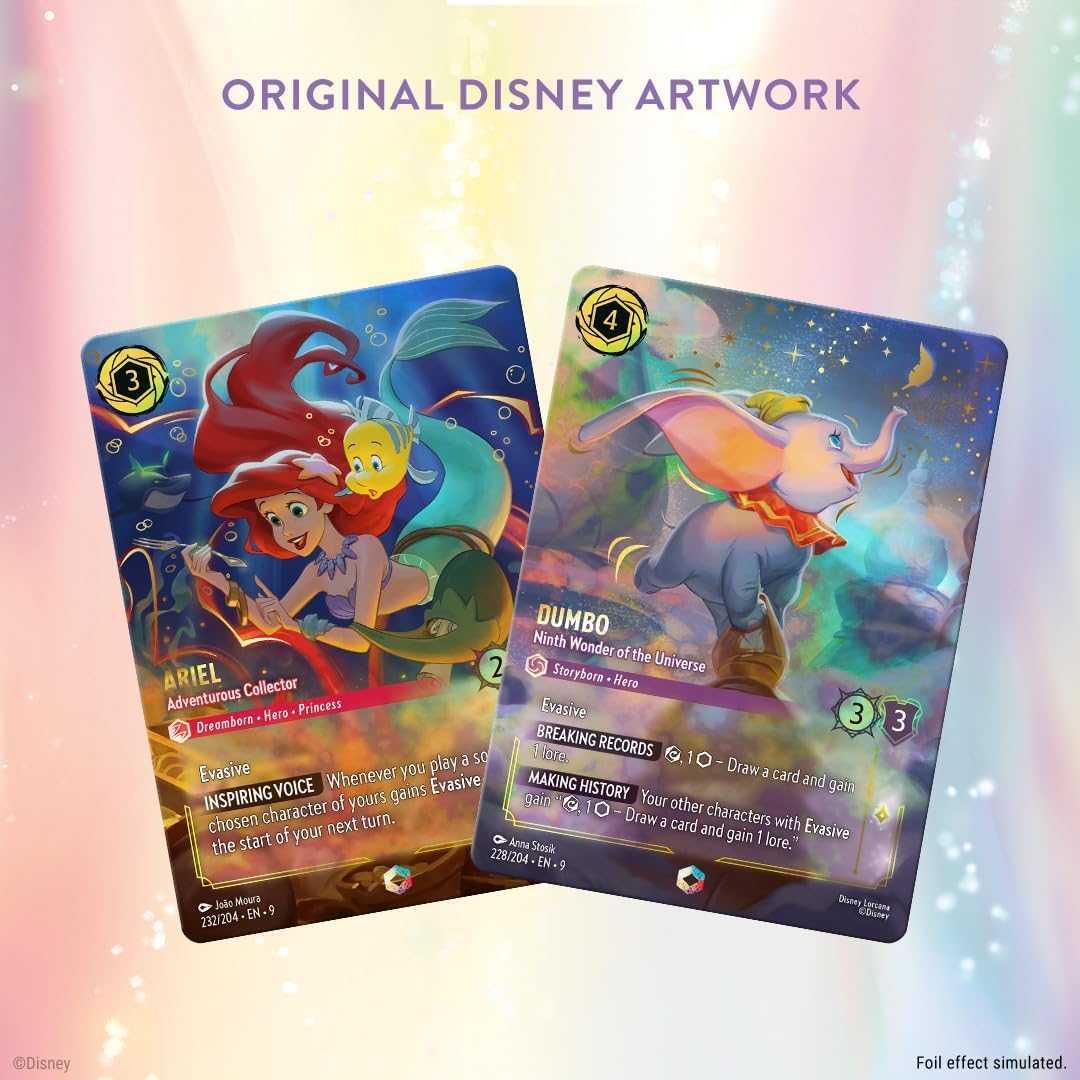 Ravensburger Disney Lorcana Trading Card Game Starter Set 2