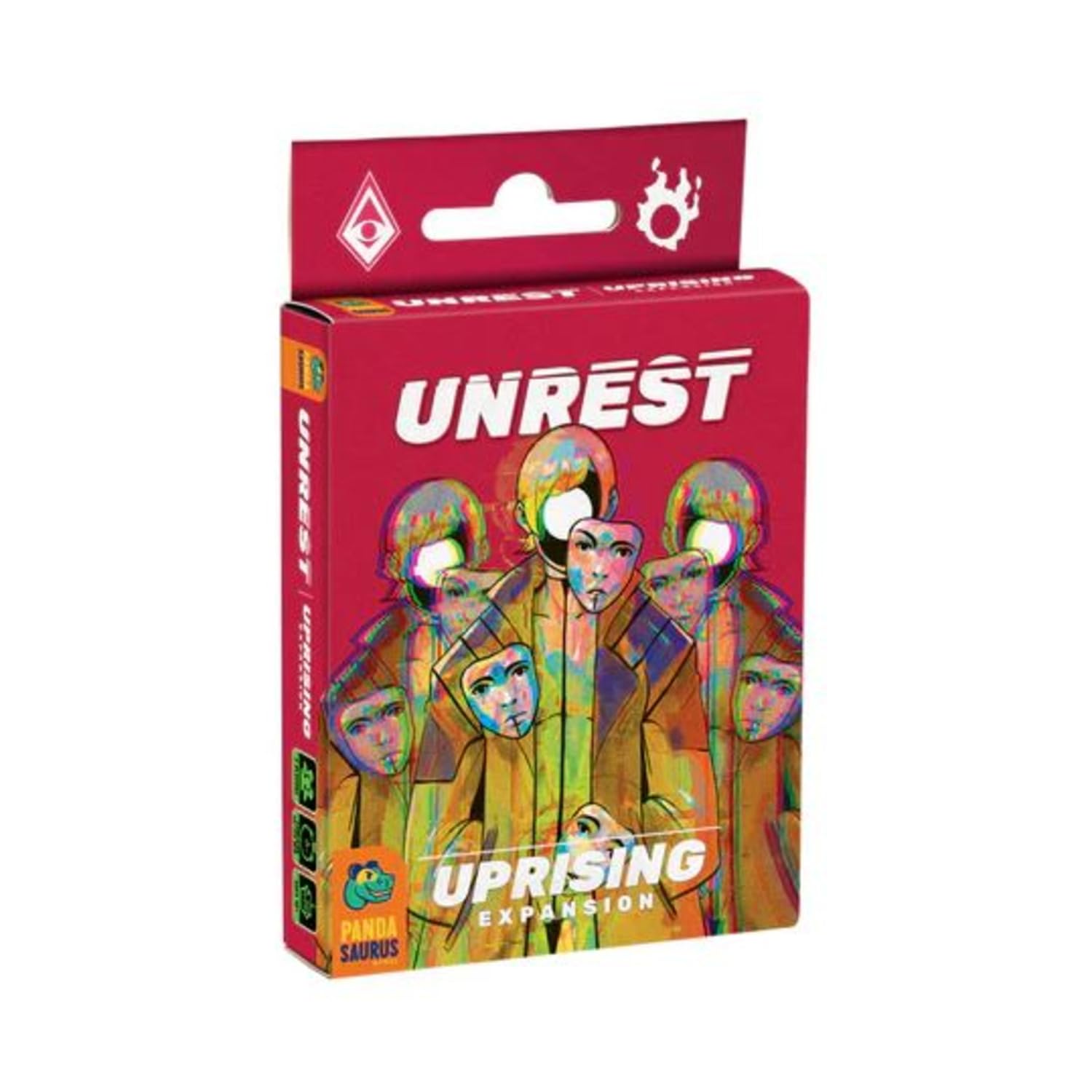 Pandasaurus Games Uprising: Unrest Dedicated Deck Card Game | 2 Players | 1-2 Hours | Age 10+ 1