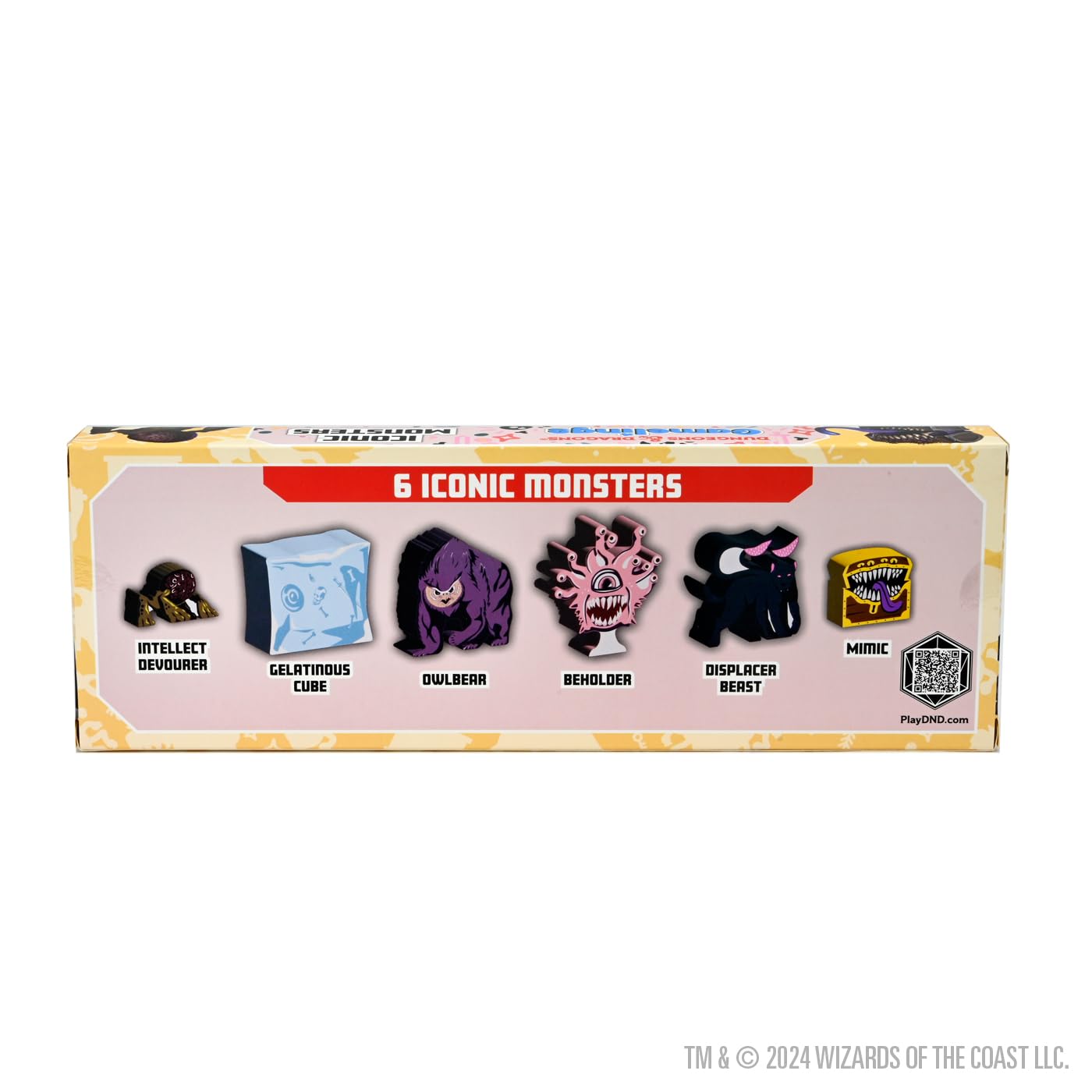 WizKids Dungeons & Dragons Gamelings: Iconic Monsters Wooden Tokens | 6 Count 2