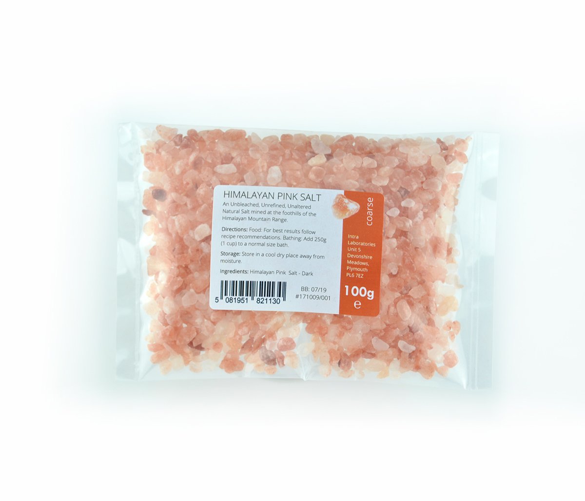 Himalayan Pink Salt Coarse Grade 100g - Natural Unrefined Salt 1