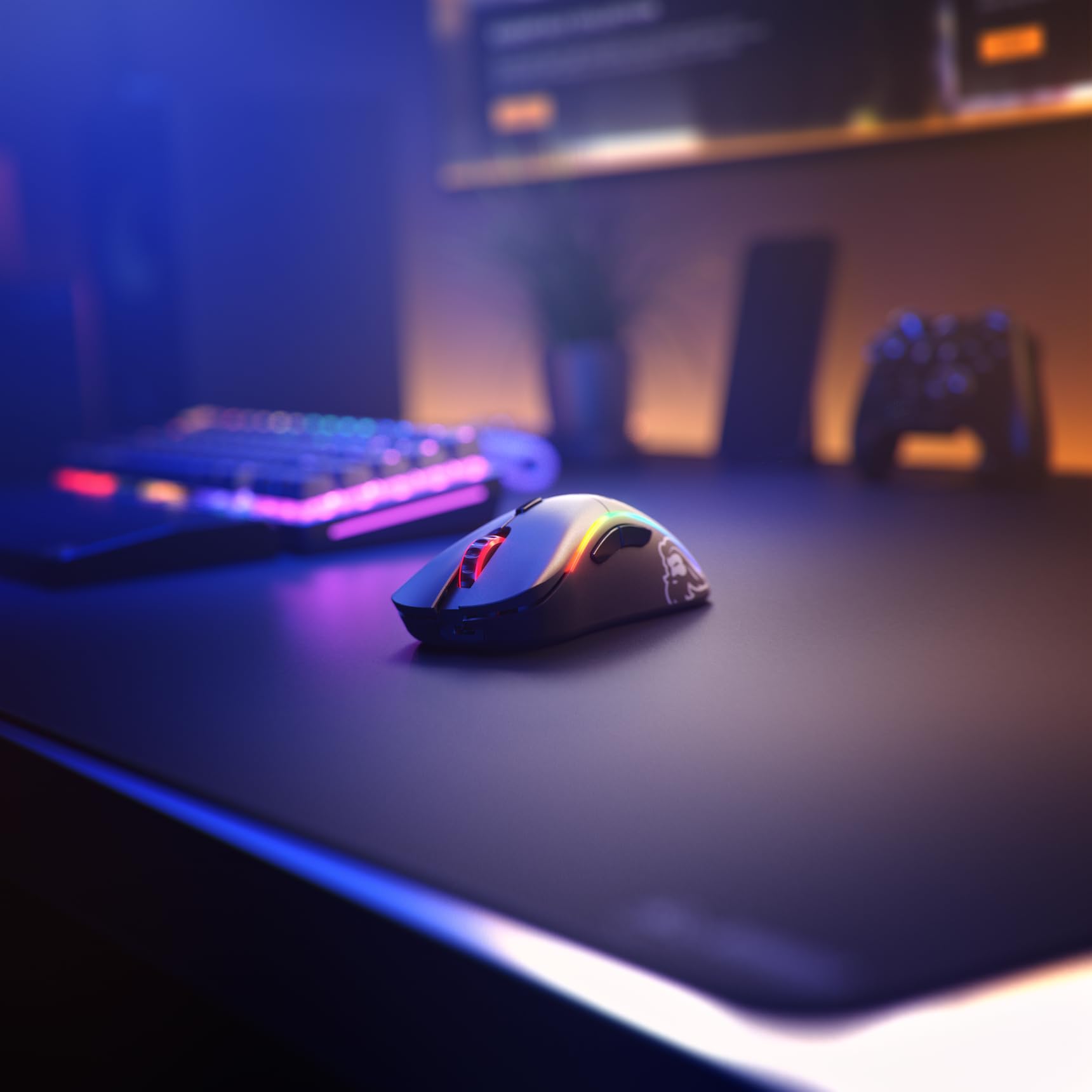 GLORIOUS Model D Wireless Gaming Mouse - 69g Lightweight, 2.4GHz Wireless, 71H Battery, BAMF Sensor, RGB, Ergonomic - Matte Black 3