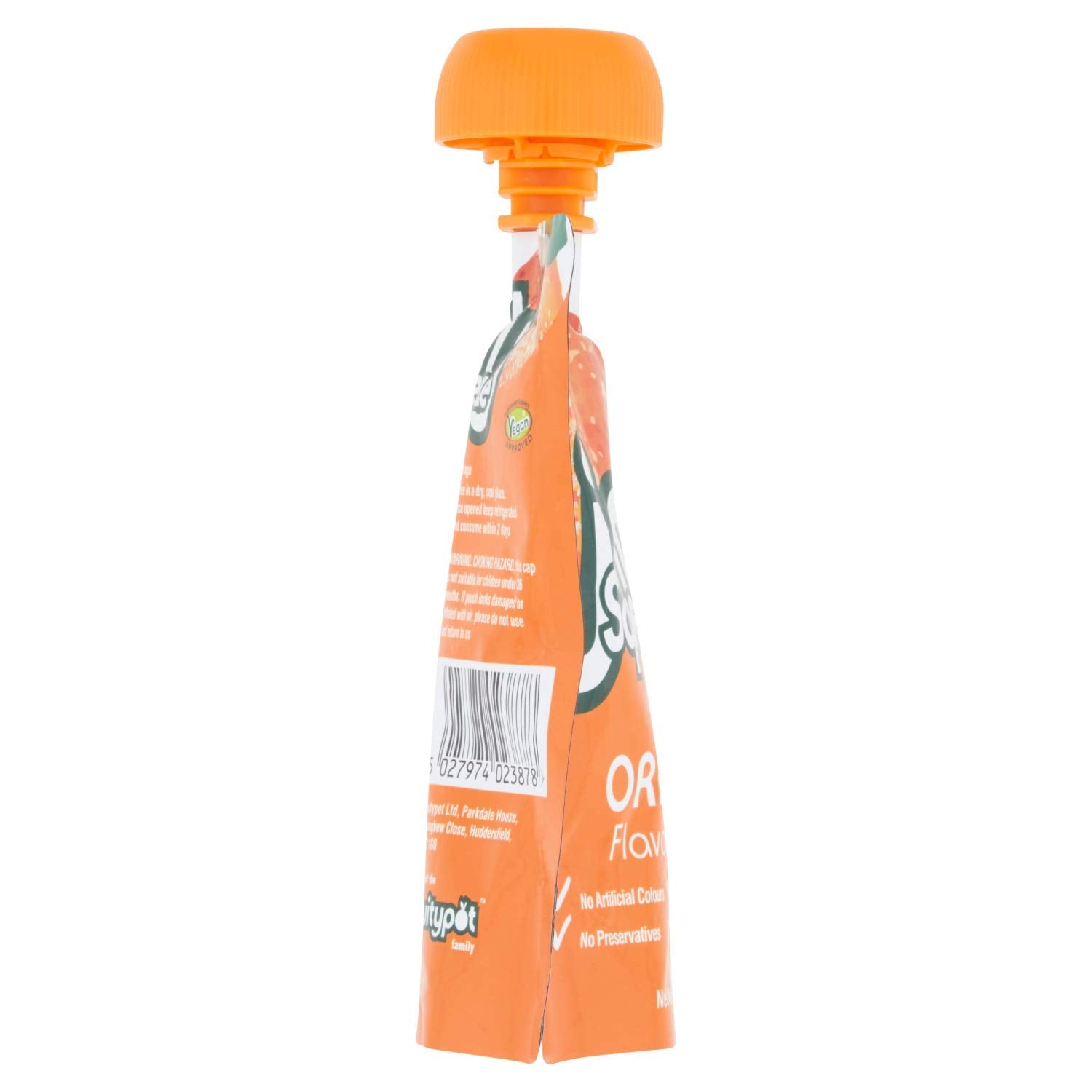 JellySqueeze - Orange Flavour Jelly Pouches, 16 x 95g 2