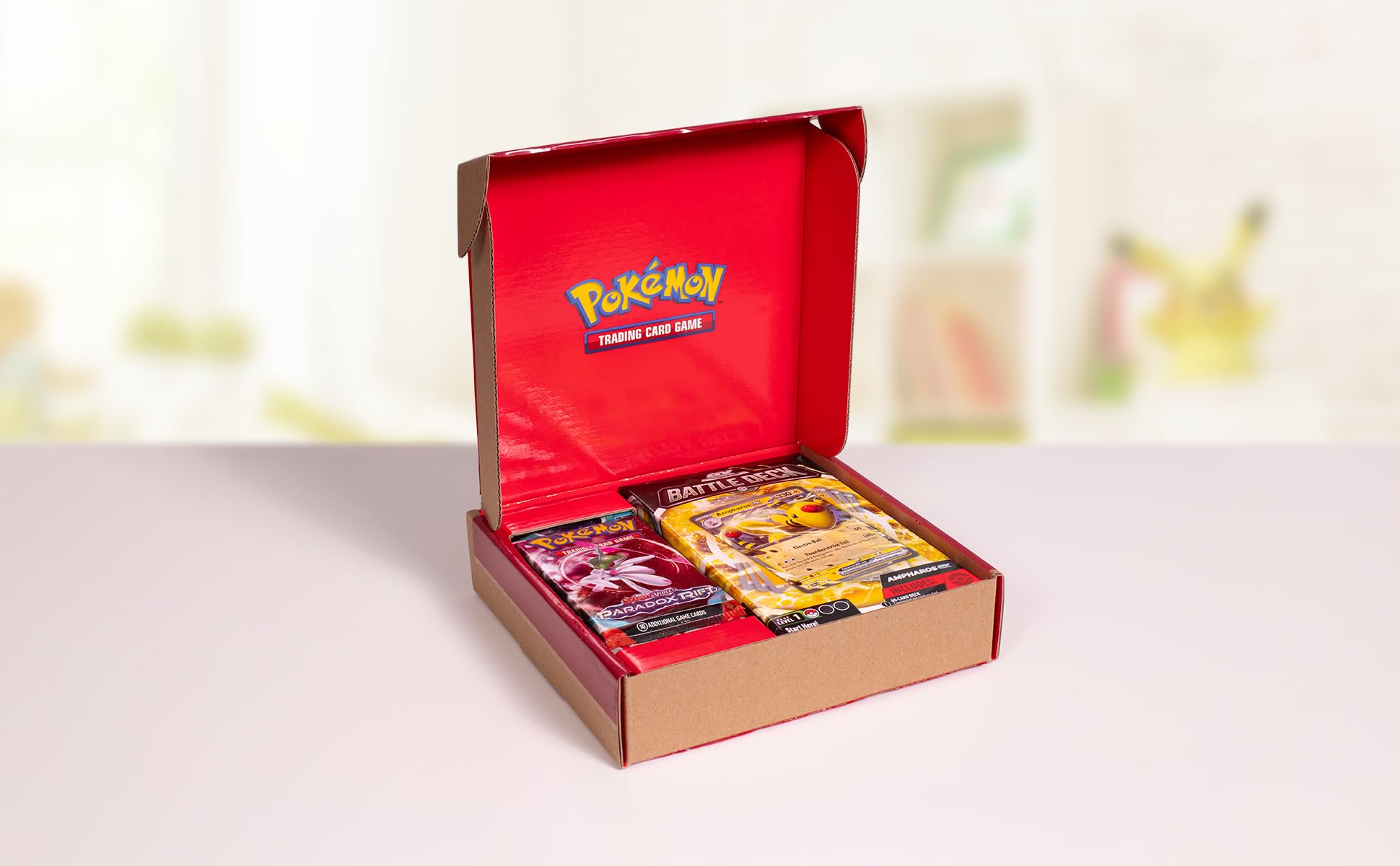 Pokémon TCG: Ampharos ex Battle Deck & 2 Booster Packs 9