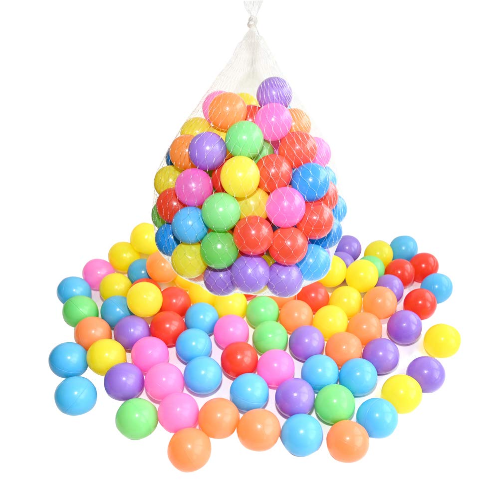 RAM Colorful 6cm Plastic Ball Pit Balls for Kids Play Area 1