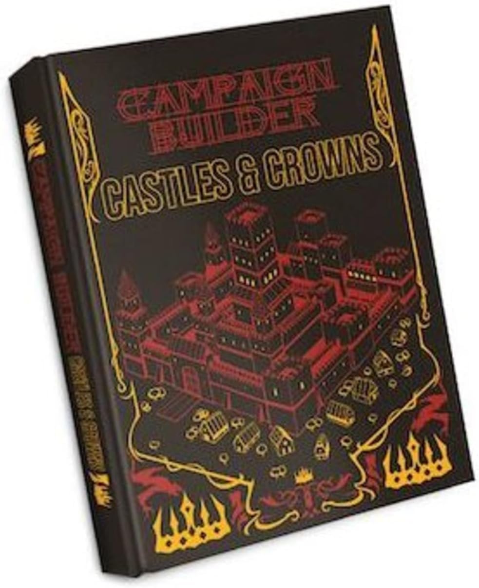 Kobold Press Castles & Crowns (Limited Edition) Tabletop Role-Playing Game Rulebook | Hardcover 1