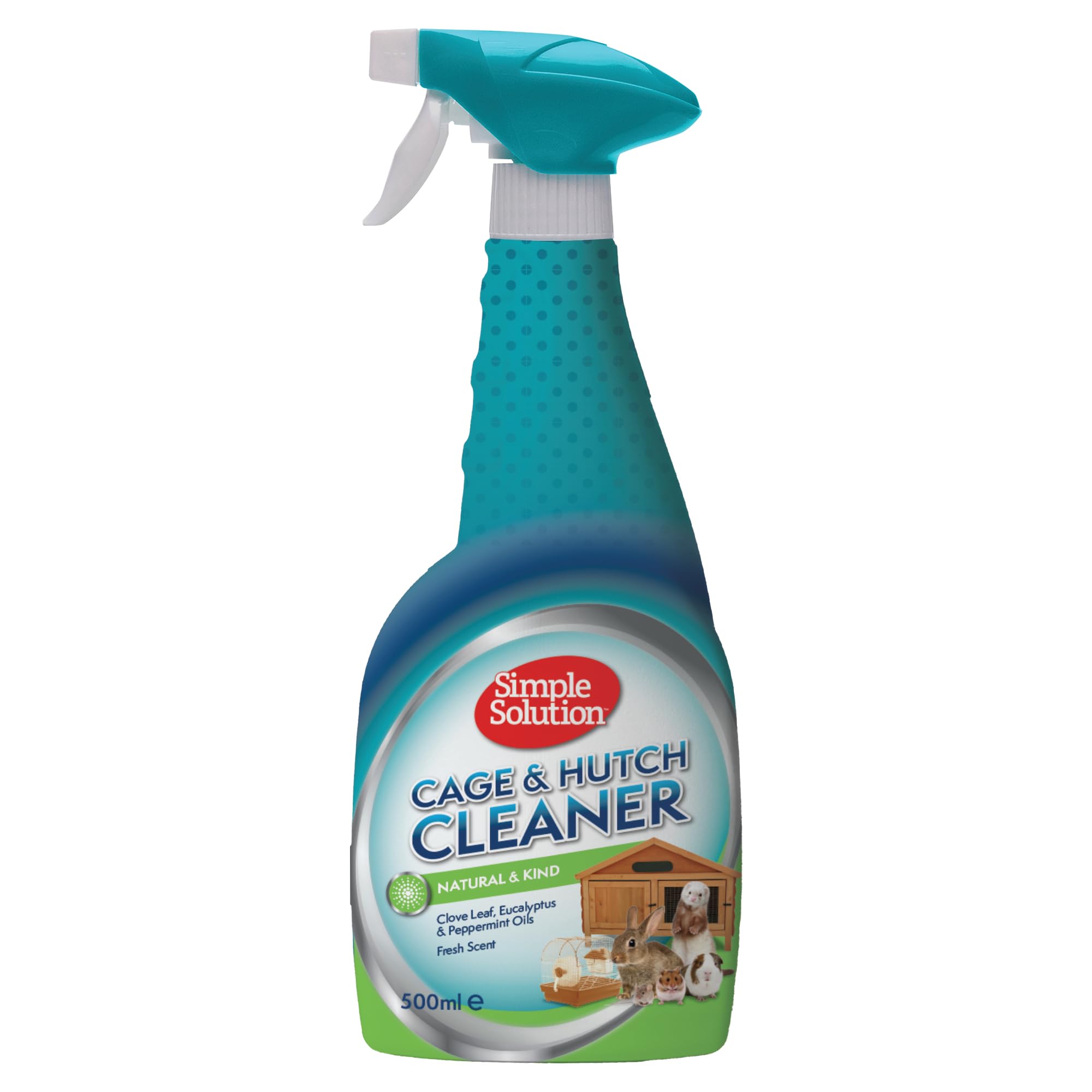 Simple Solution Cage & Hutch Natural Anti-Bacterial Cleaner - 500 ml | Pro-Bacteria & Enzymes
