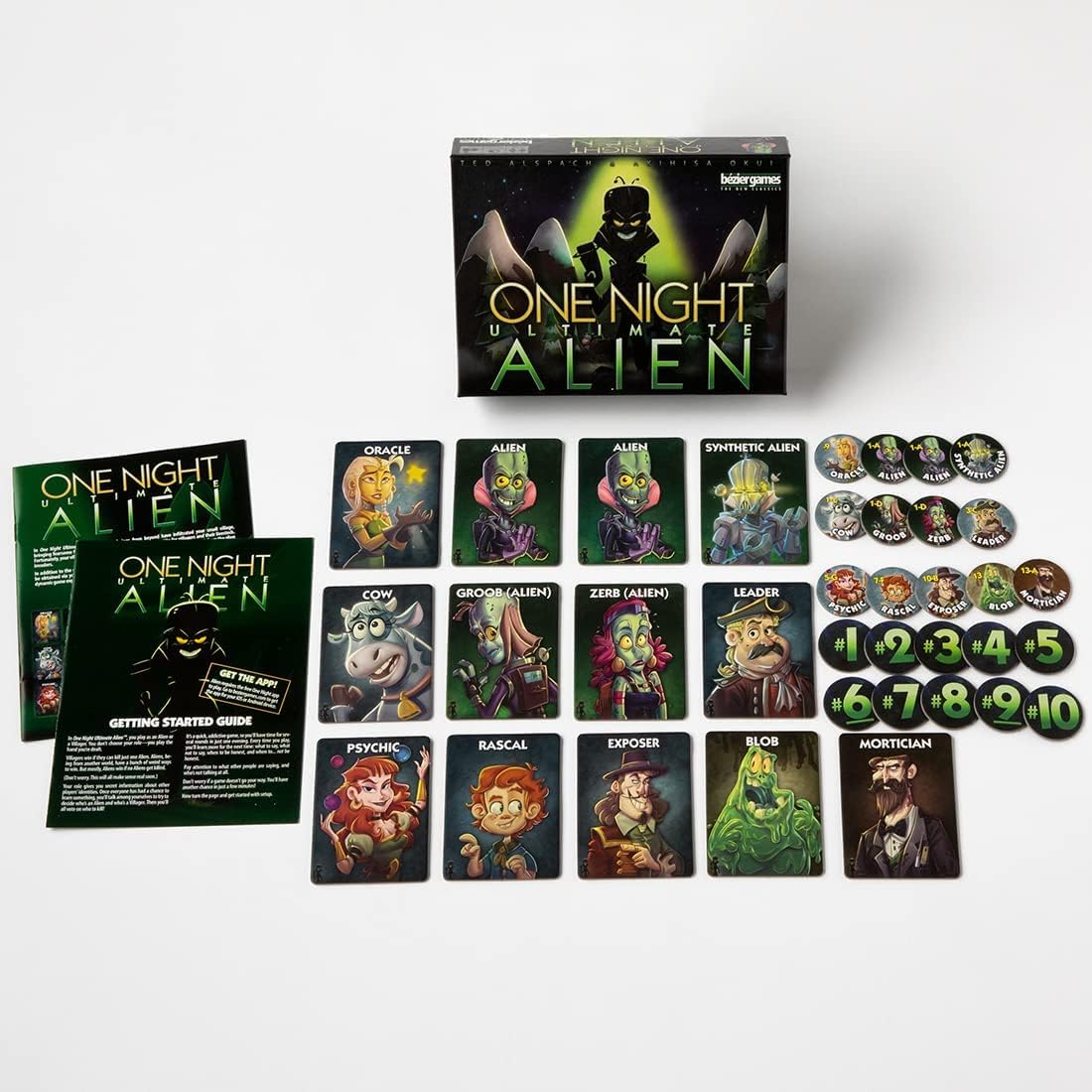 Bezier Games One Night Ultimate Alien Board Game