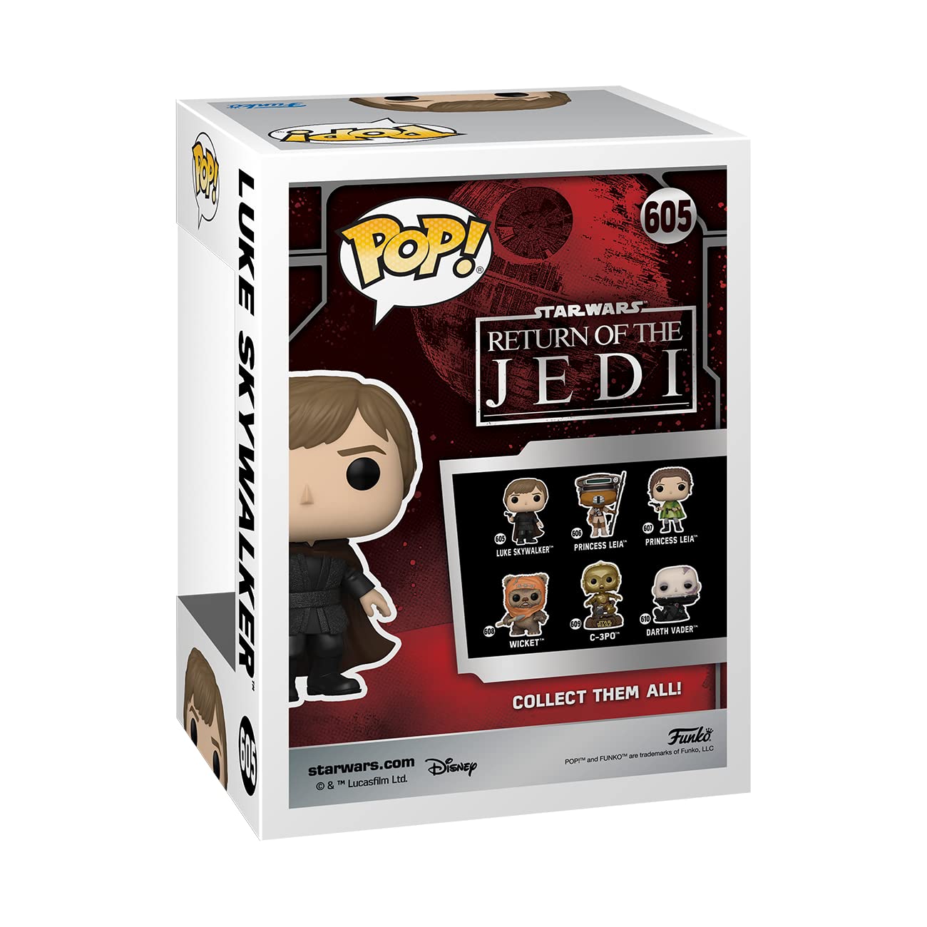 Funko Pop! Star Wars Return of the Jedi 40th Anniversary - Luke Skywalker Vinyl Figure #605 (70749) 5