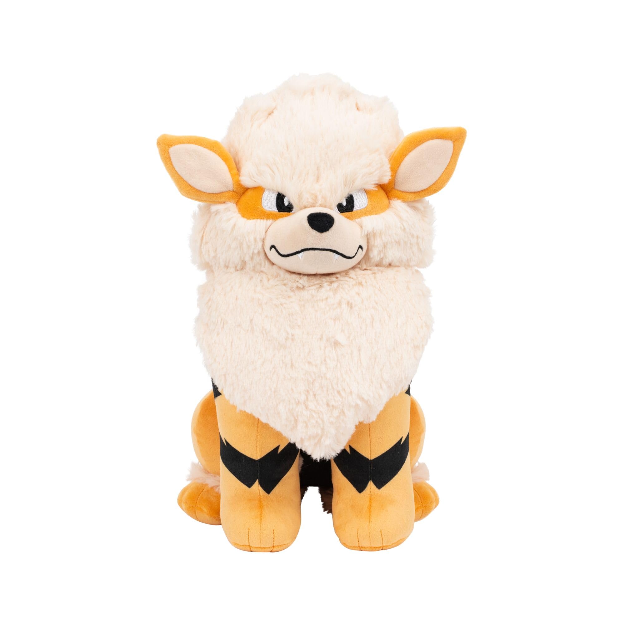 Pokémon Arcanine Soft Plush Toy - 12-Inch Orange Stuffed Toy | Ages 2+