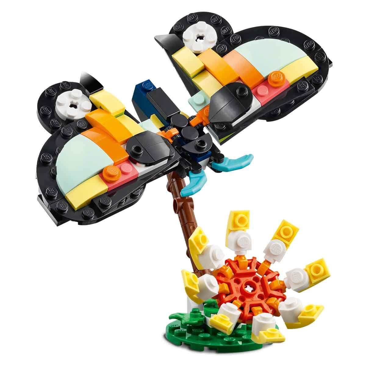 LEGO Creator 3in1 Wild Animals: Tropical Toucan 31173 Building Set | Ages 7+ | 3 Models in 1 4