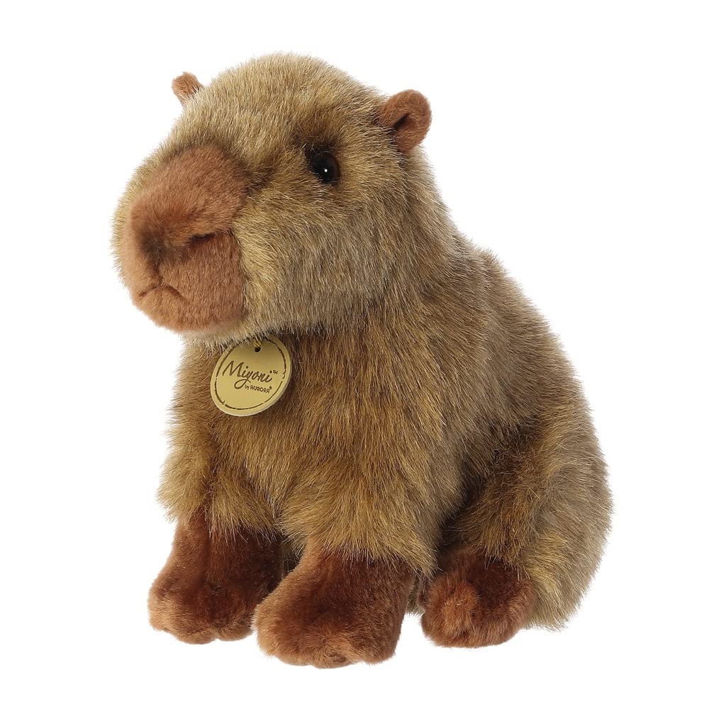 MiYoni Capybara Plush Toy - Eco-Friendly Soft Stuffed Animal for Babies & Kids 2
