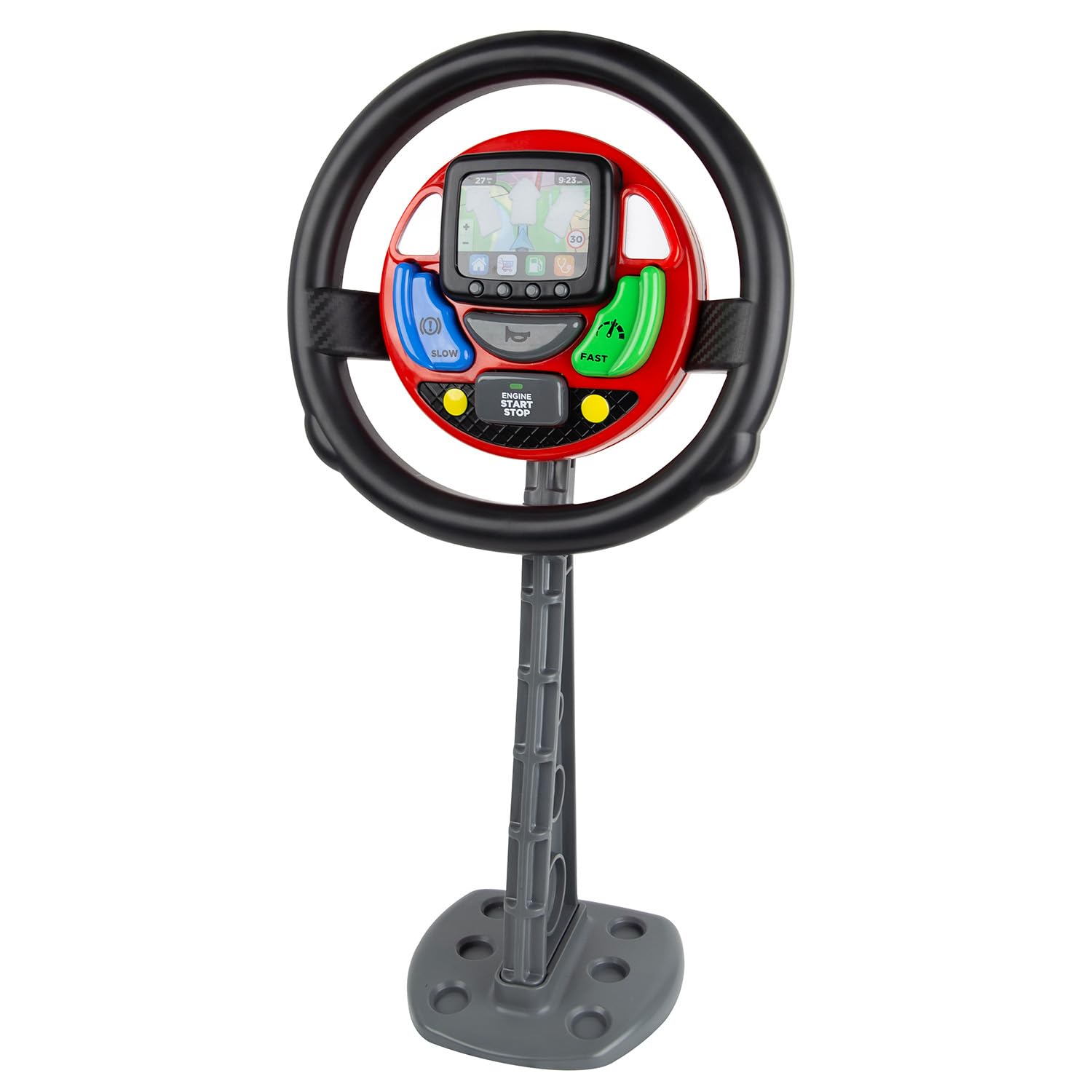 Casdon GPS Steering Wheel - Interactive Driving Toy for Kids 3+ with Spoken Commands & Realistic Sounds 1