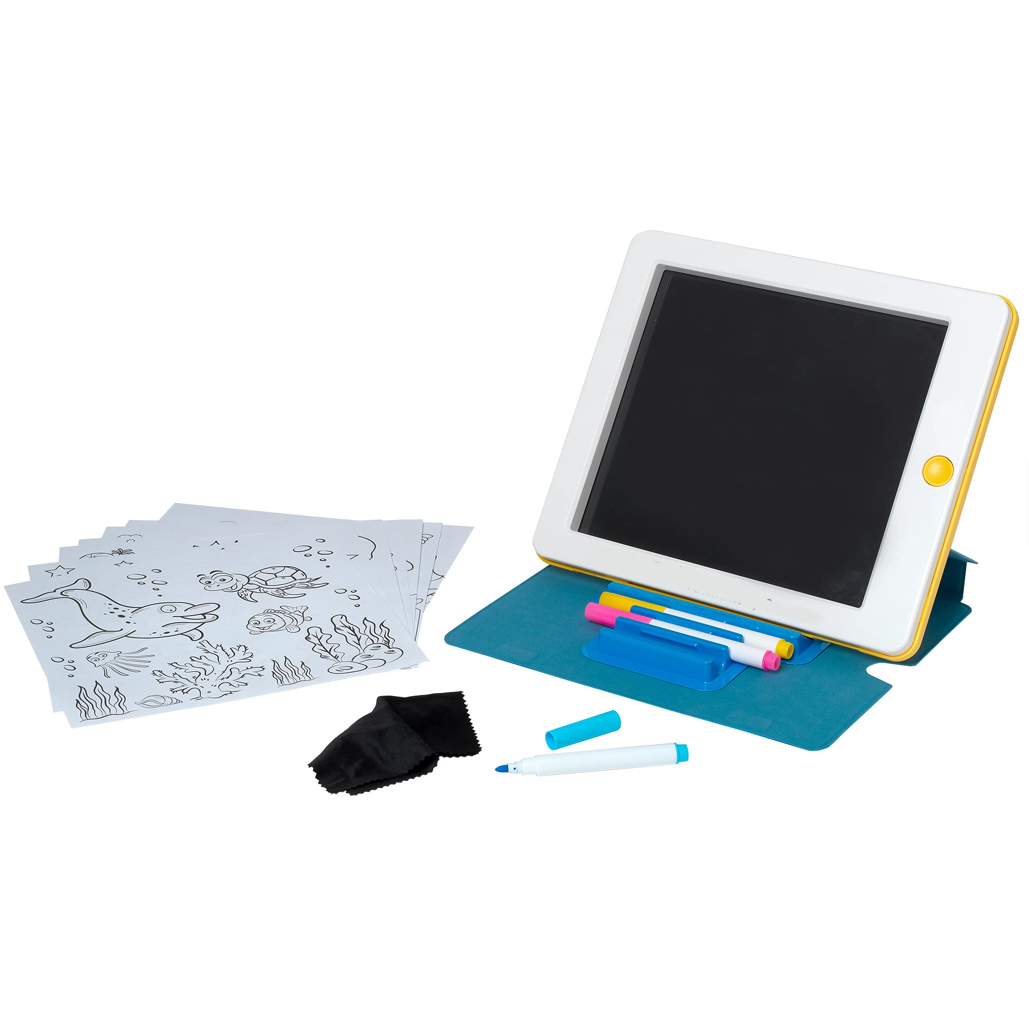 John Adams GLOWPAD 3-in-1 Studio - Light-Up Drawing & Tracing Pad for Kids 8