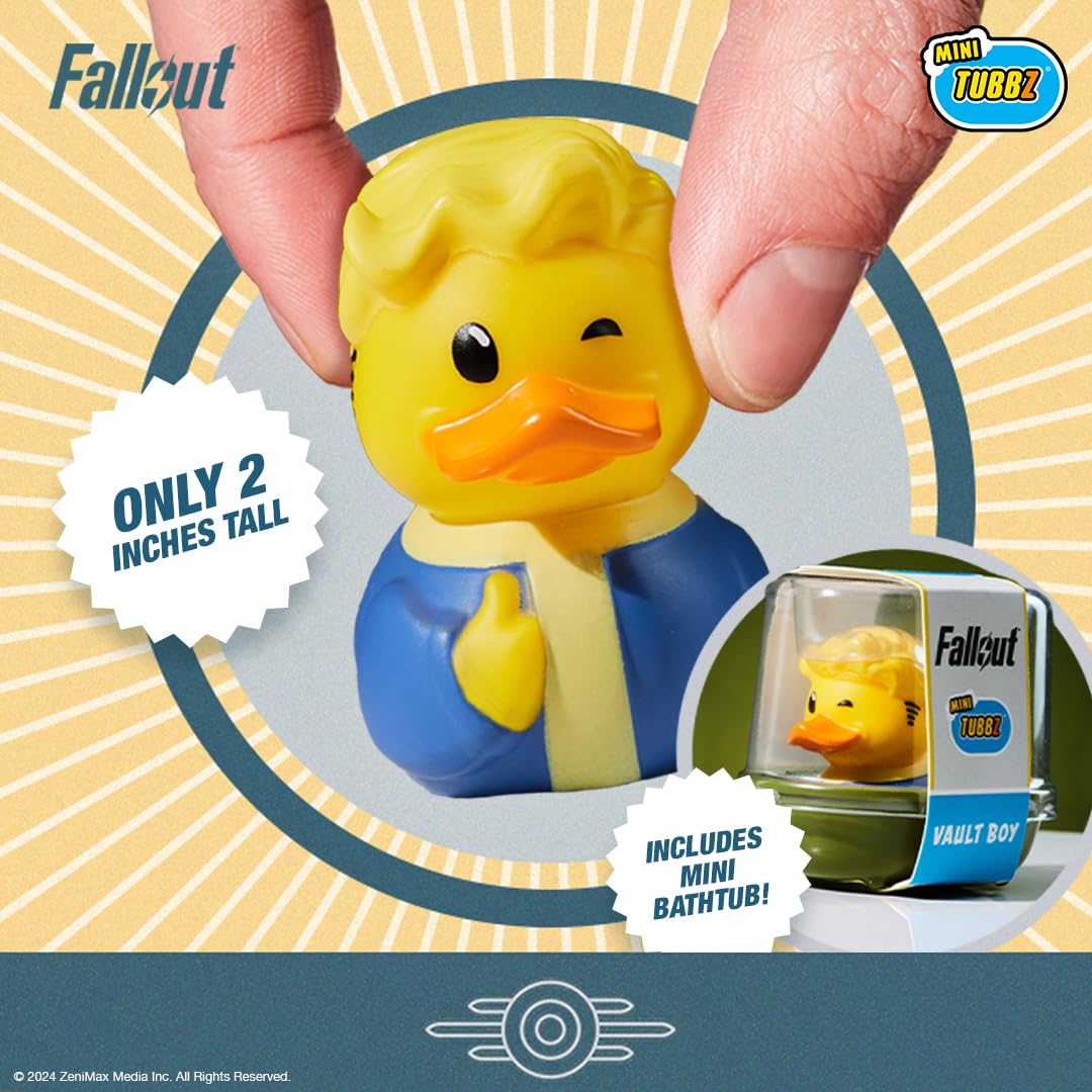 TUBBZ Mini Vault Boy Collectible Vinyl Rubber Duck Figure 12