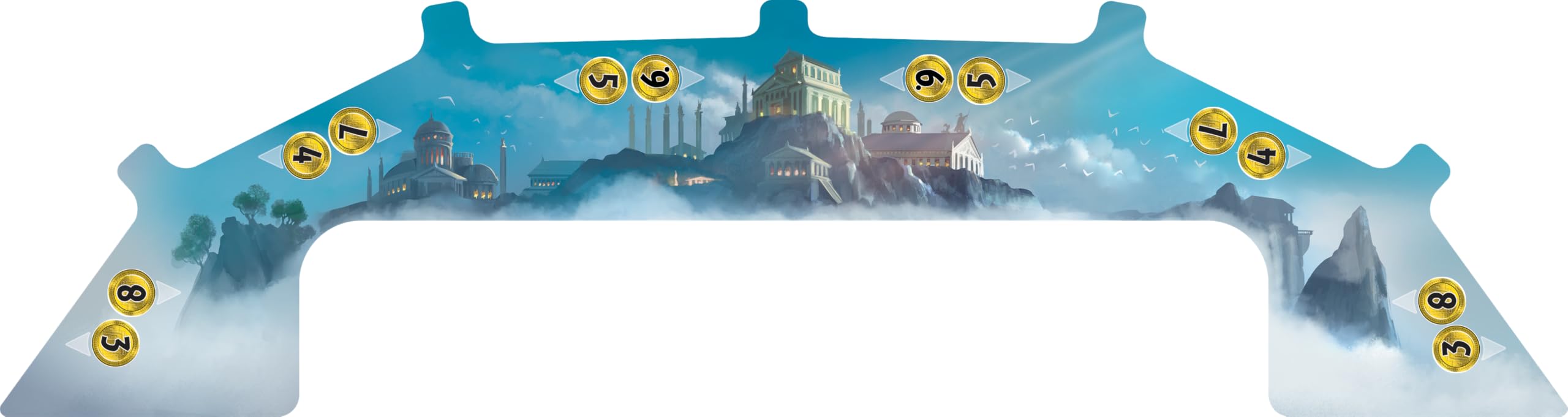Repos Production 7 Wonders Duel Pantheon Expansion Board Game