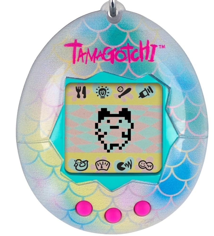 Bandai Tamagotchi Original Mermaid Shell - Retro Virtual Pet Toy for Kids & Adults 8+ 1