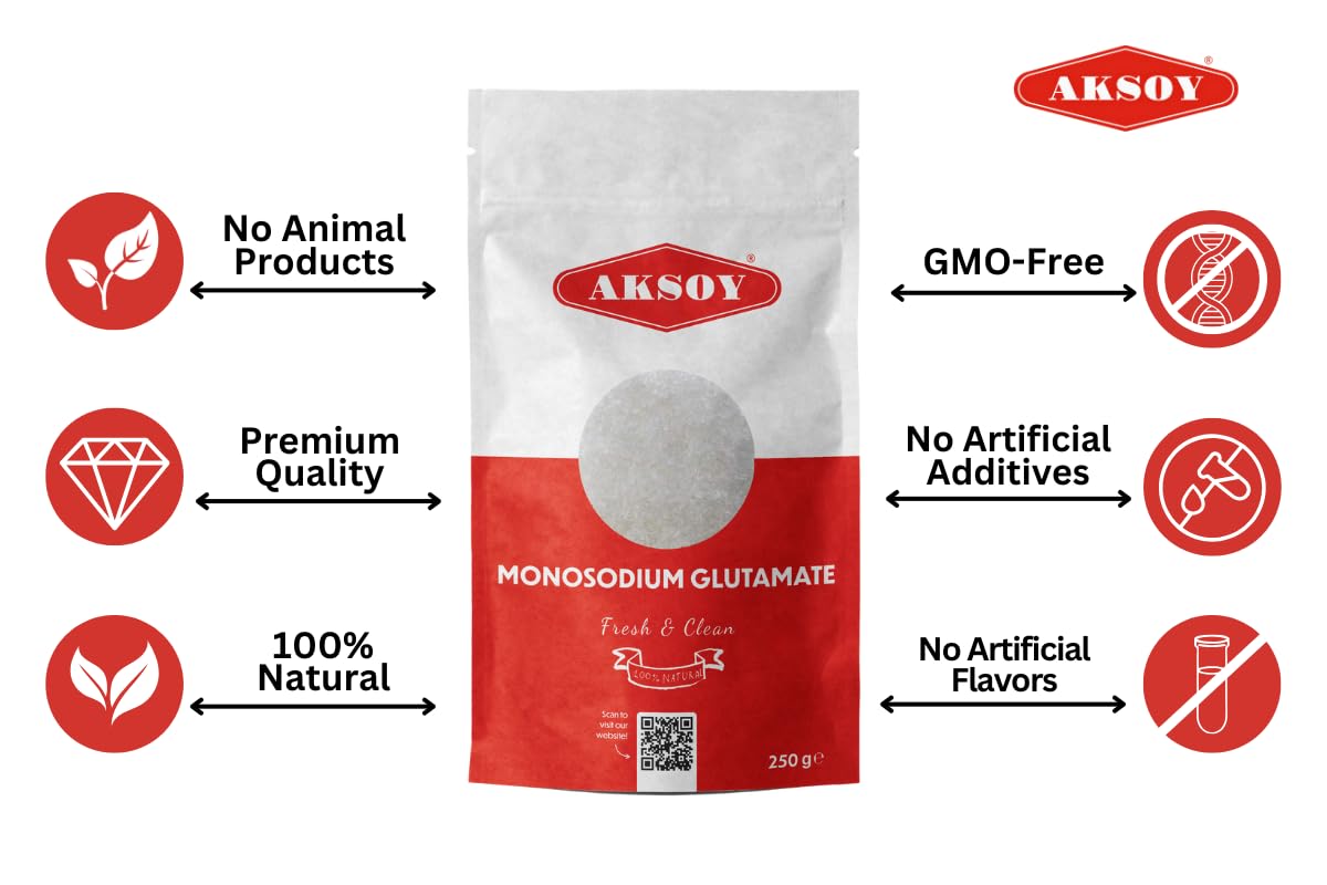 Aksoy 500g Premium MSG (Monosodium Glutamate) | Flavour Enhancer for Cooking 5