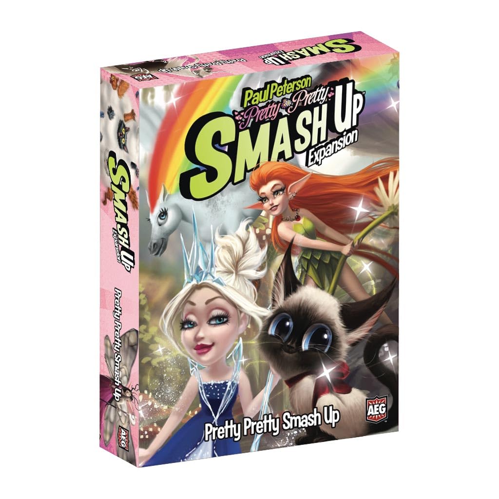 AEG Smash Up: Pretty Pretty - Card Game Expansion | Unisex Adult | Multicoloured