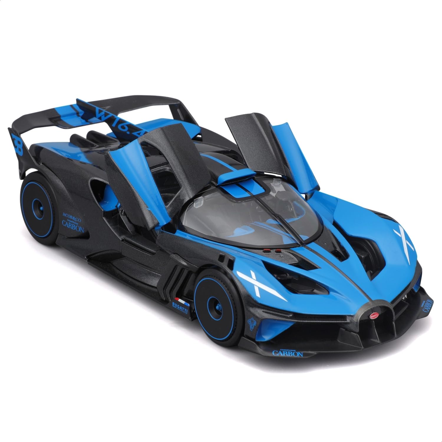 Maisto BUGATTI BOLIDE Super Car Model - 1:24 Scale Die-Cast | Opening Doors