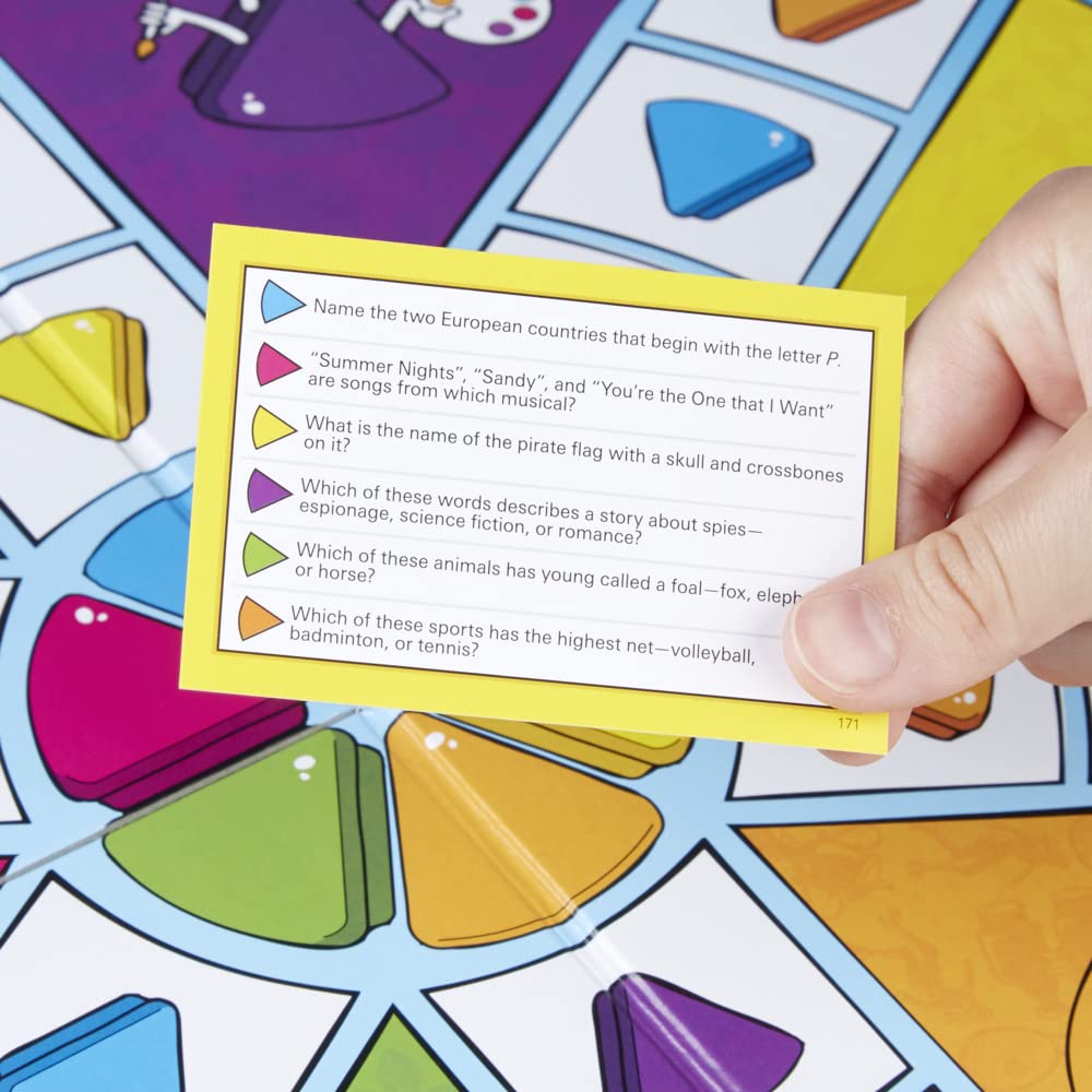 Hasbro Gaming Trivial Pursuit Family Edition Trivia Board Game 5