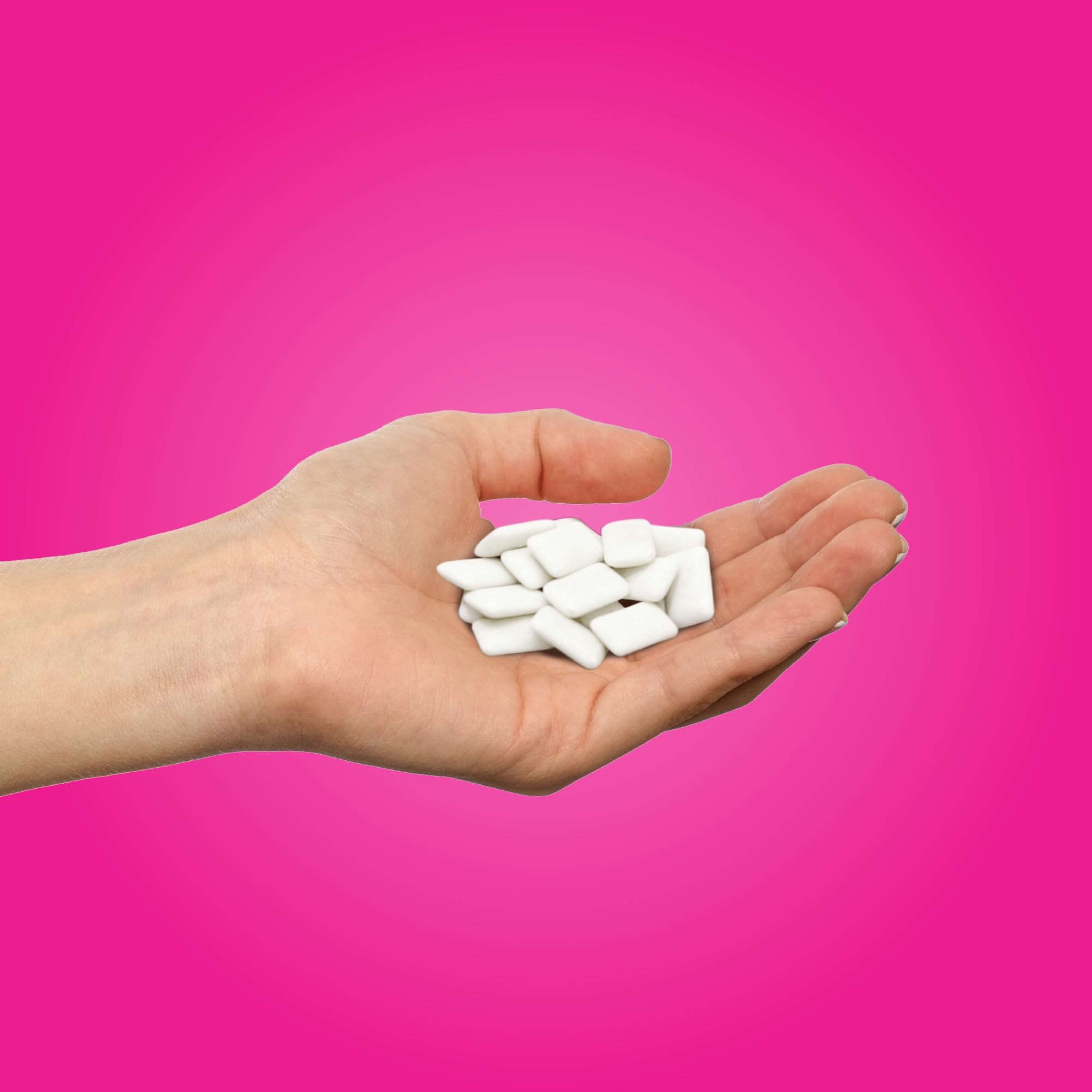 PUR - Pomegranate Mint Sugar-Free Chewing Gum (55 Pieces, Pack of 6)