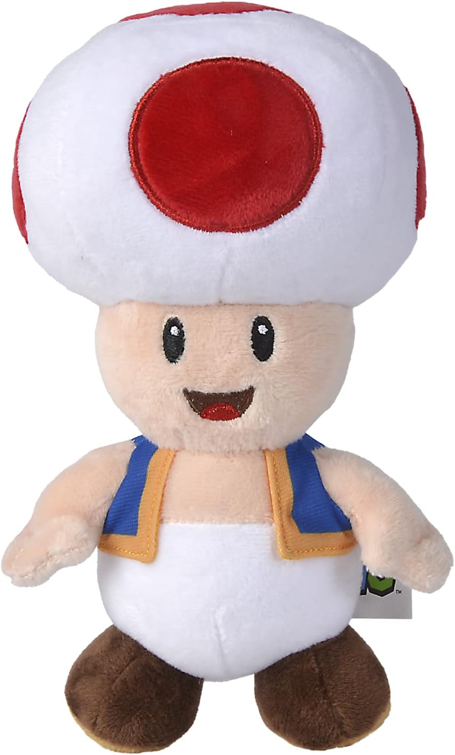 Toad Super Mario Plush Toy - 20 cm Soft Cuddly Stuffed Animal for Babies & Kids 1