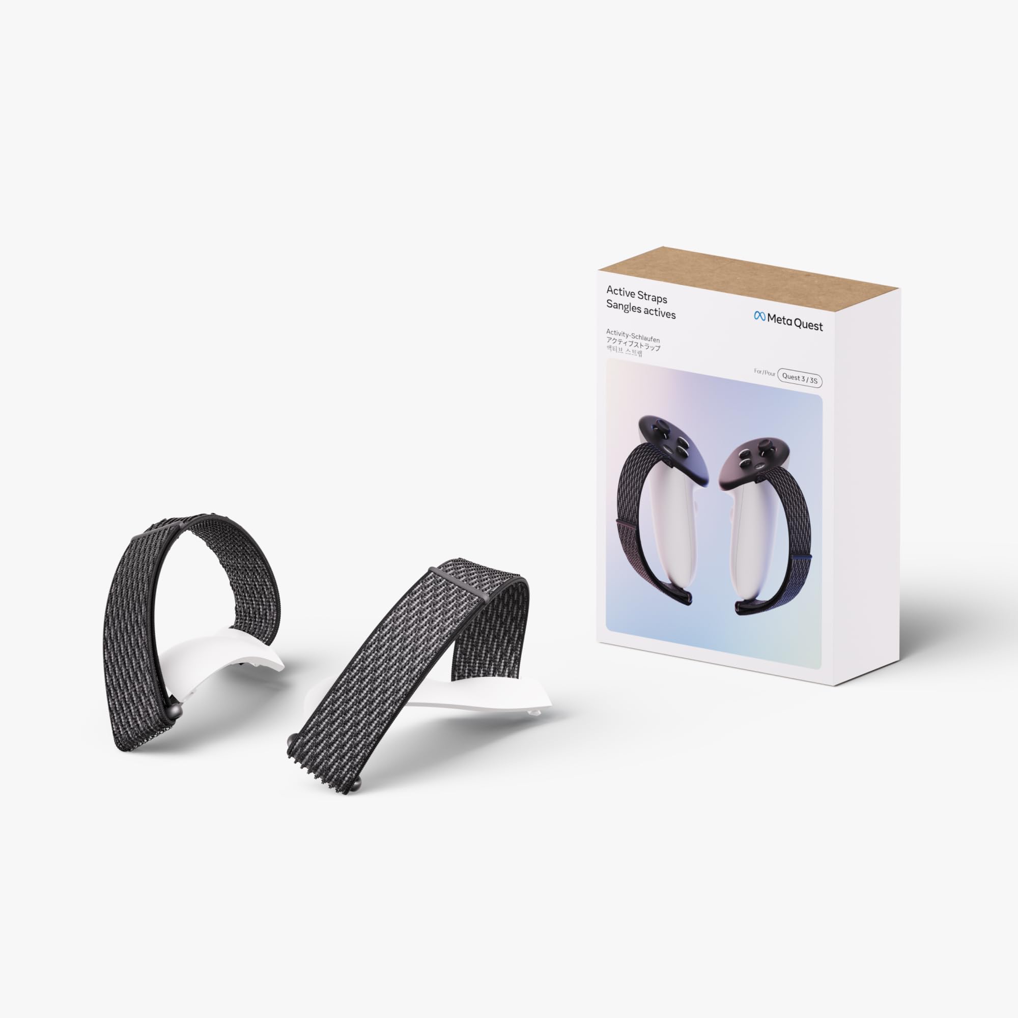 Meta Quest Active Straps for Touch Plus Controllers — Compatible with Meta Quest 3/3S 4