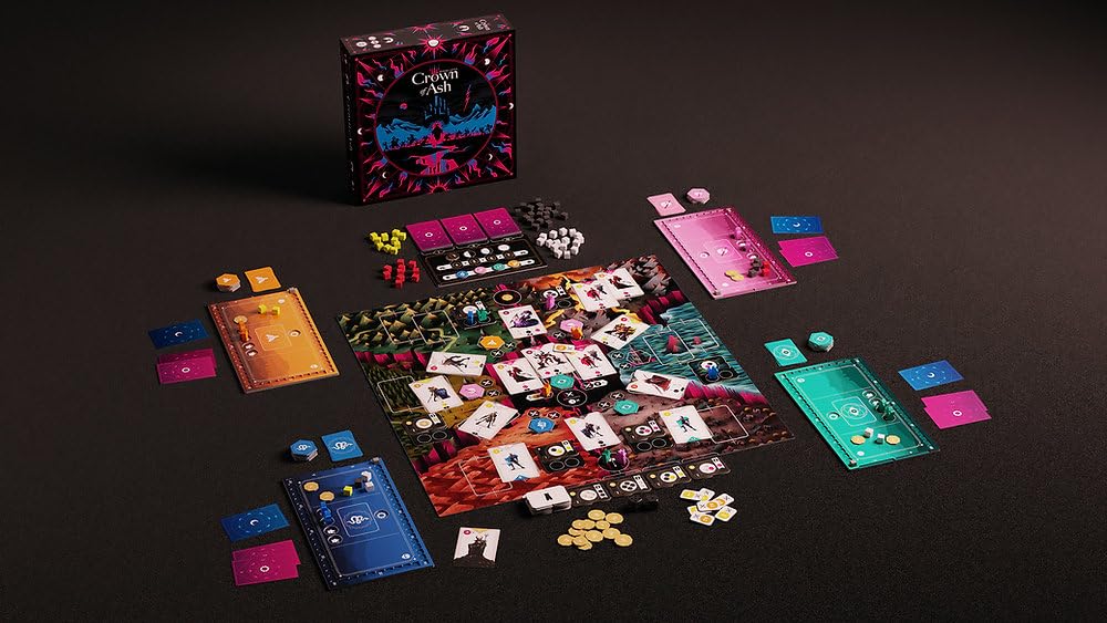 Card Noir Card Noir Crown of Ash Base Game | 1-4 Players | Ages 14+ | English