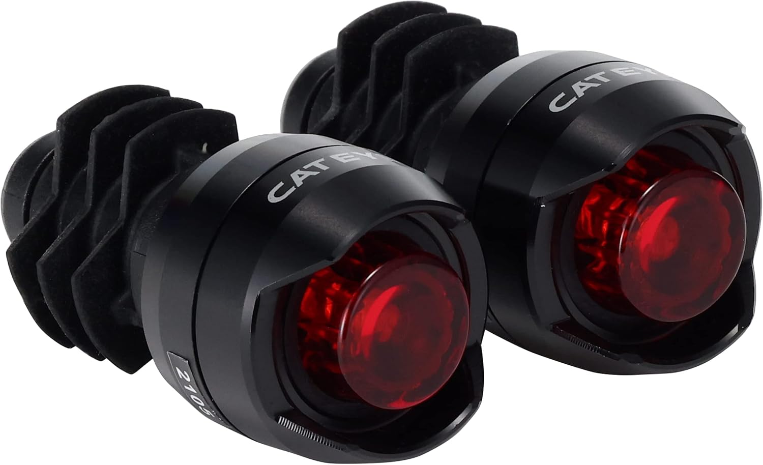 CatEye CALSOBEB Orb BarEnd Light Set - Aluminum Bike Safety Lights for Road Handlebars 3