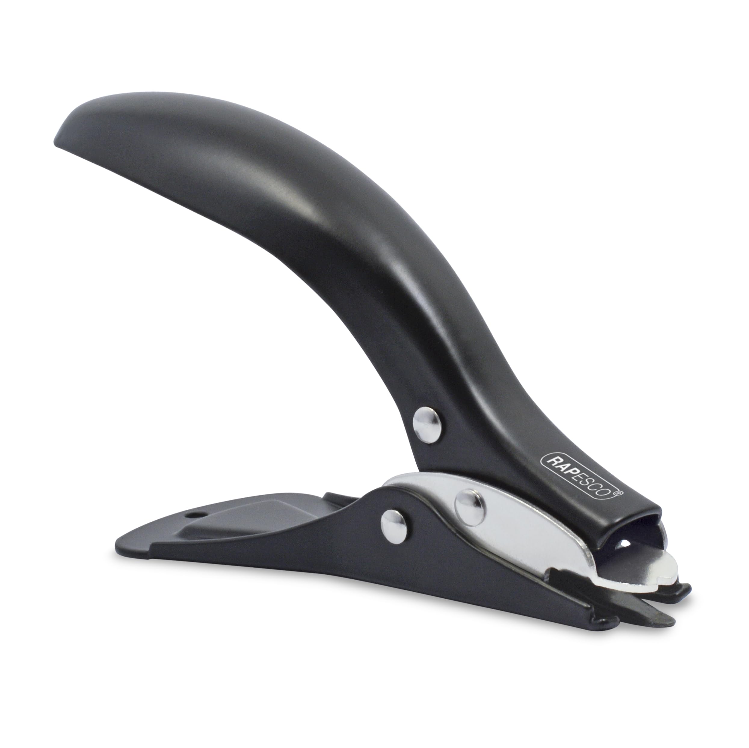 RAPESCO 1309 Heavy Duty & Carton Staple Remover - All Metal Construction | Spring-Loaded Lever | Black