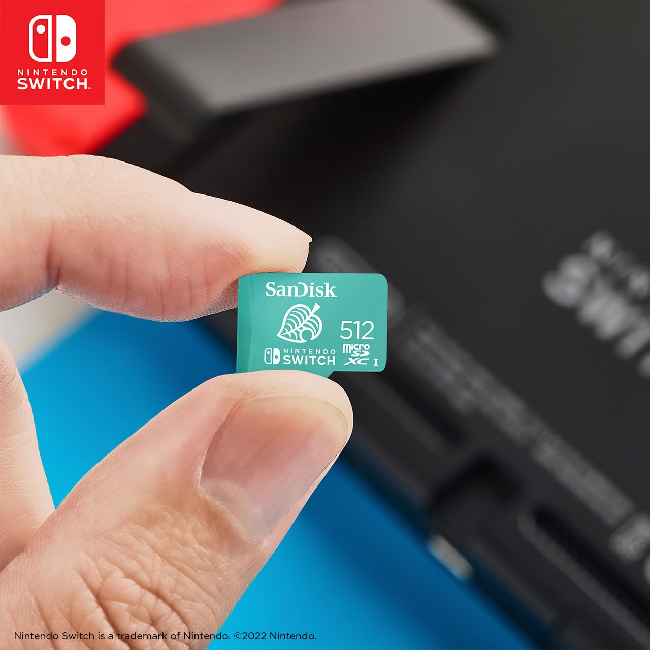 SanDisk 512GB microSDXC UHS-I Card for Nintendo Switch - Green 3