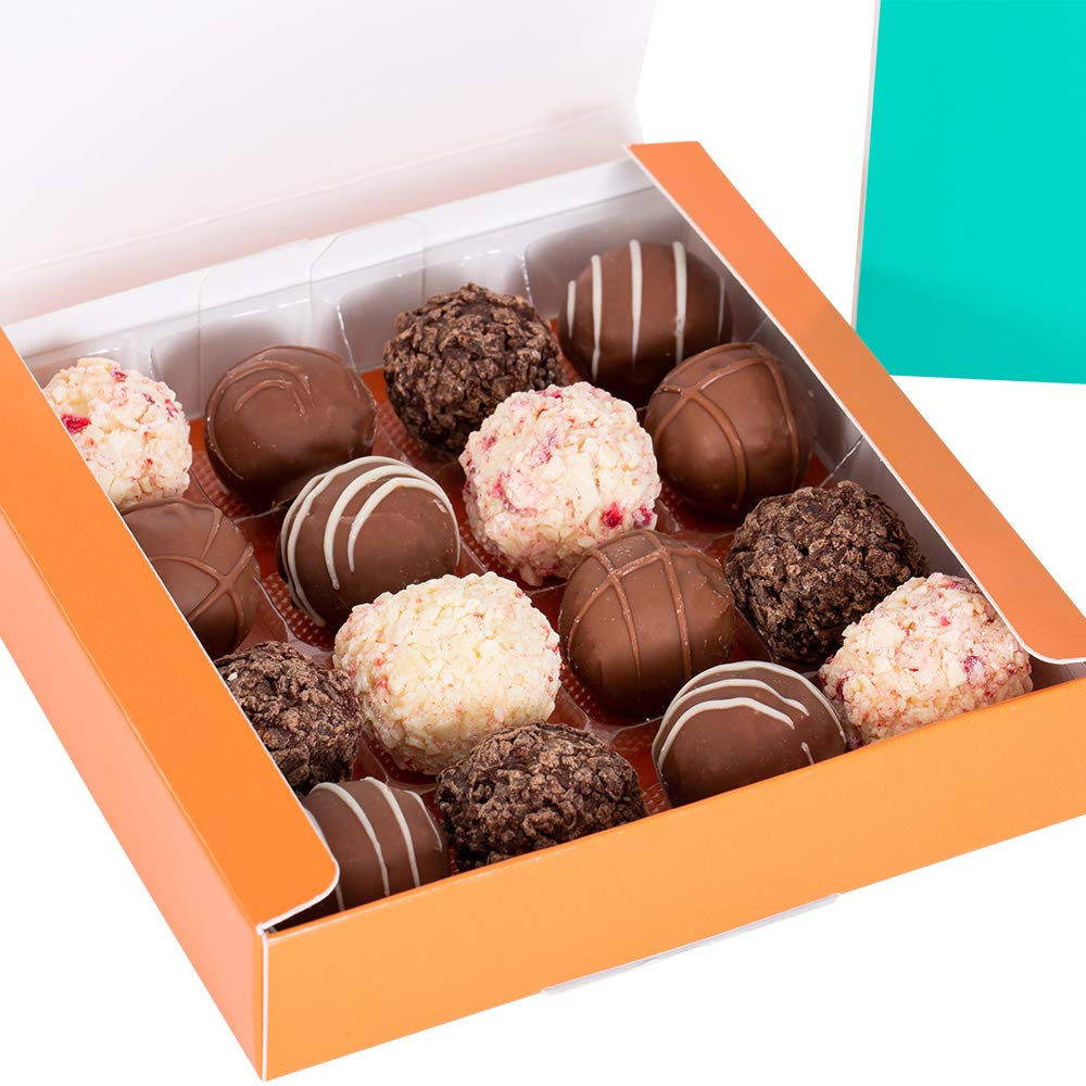 Montezuma's The Grand Milk, White & Dark Chocolate Truffle Collection - 16 Truffles, Gluten-Free, 220g 4
