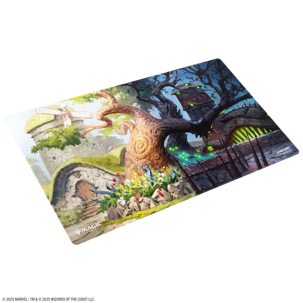 Gamegenic Magic: The Gathering Lorwyn Eclipsed Shiny Playmat - Temple Garden | 61 x 35 cm 3