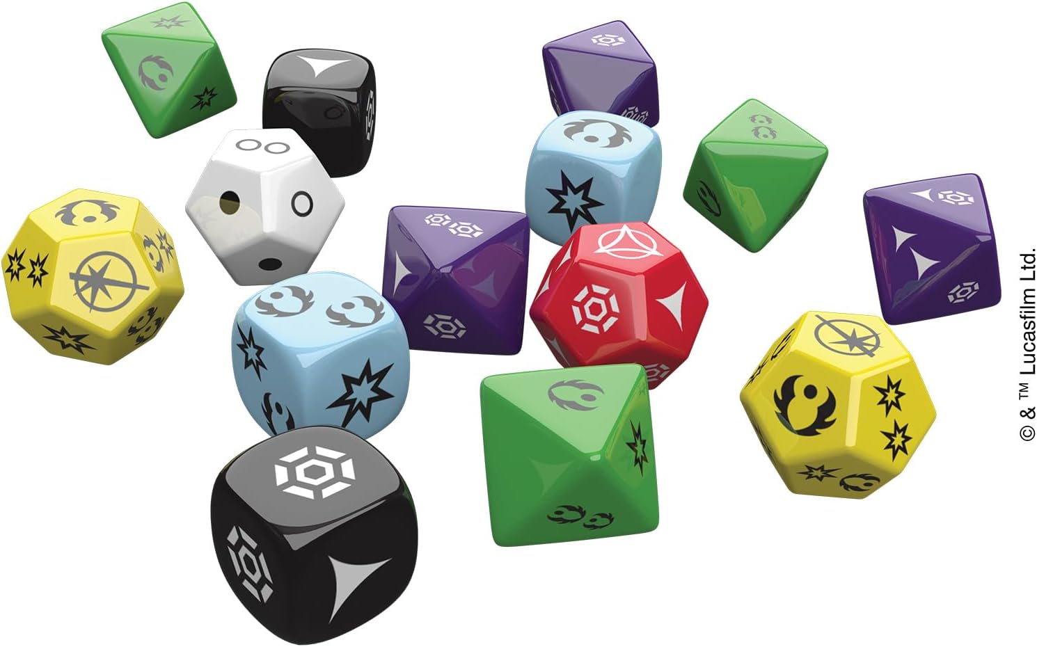 Edge Star Wars Edge of the Empire RPG: Roleplaying Dice 4
