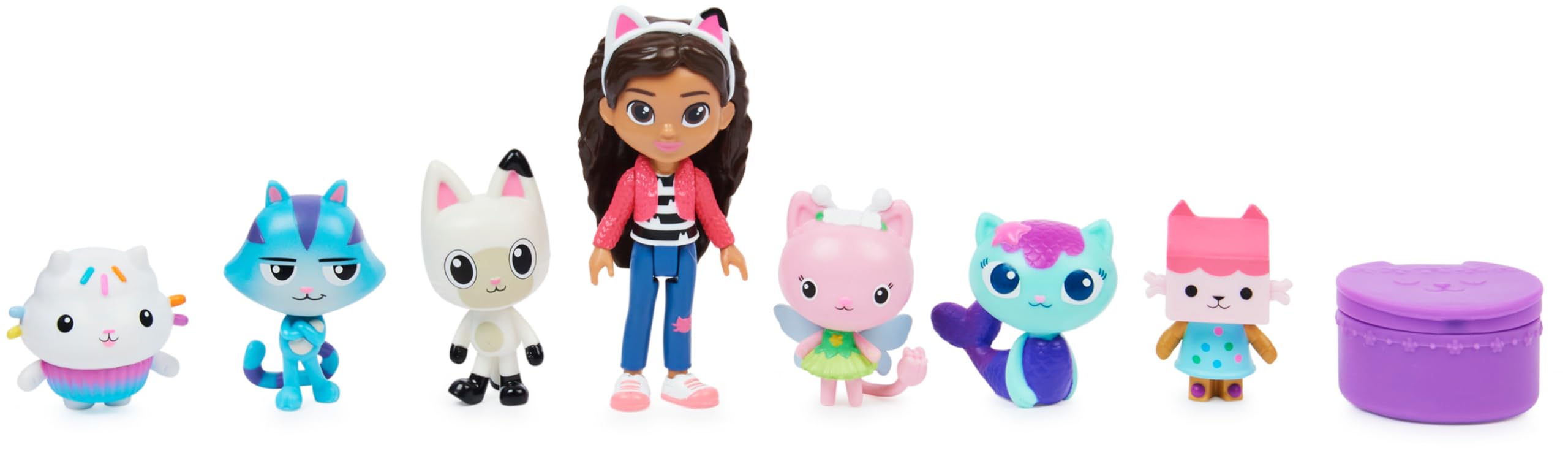 Gabby's Dollhouse Deluxe Figure Gift Set - 7 Toy Figures with Surprise Accessory, Ages 3+ 2