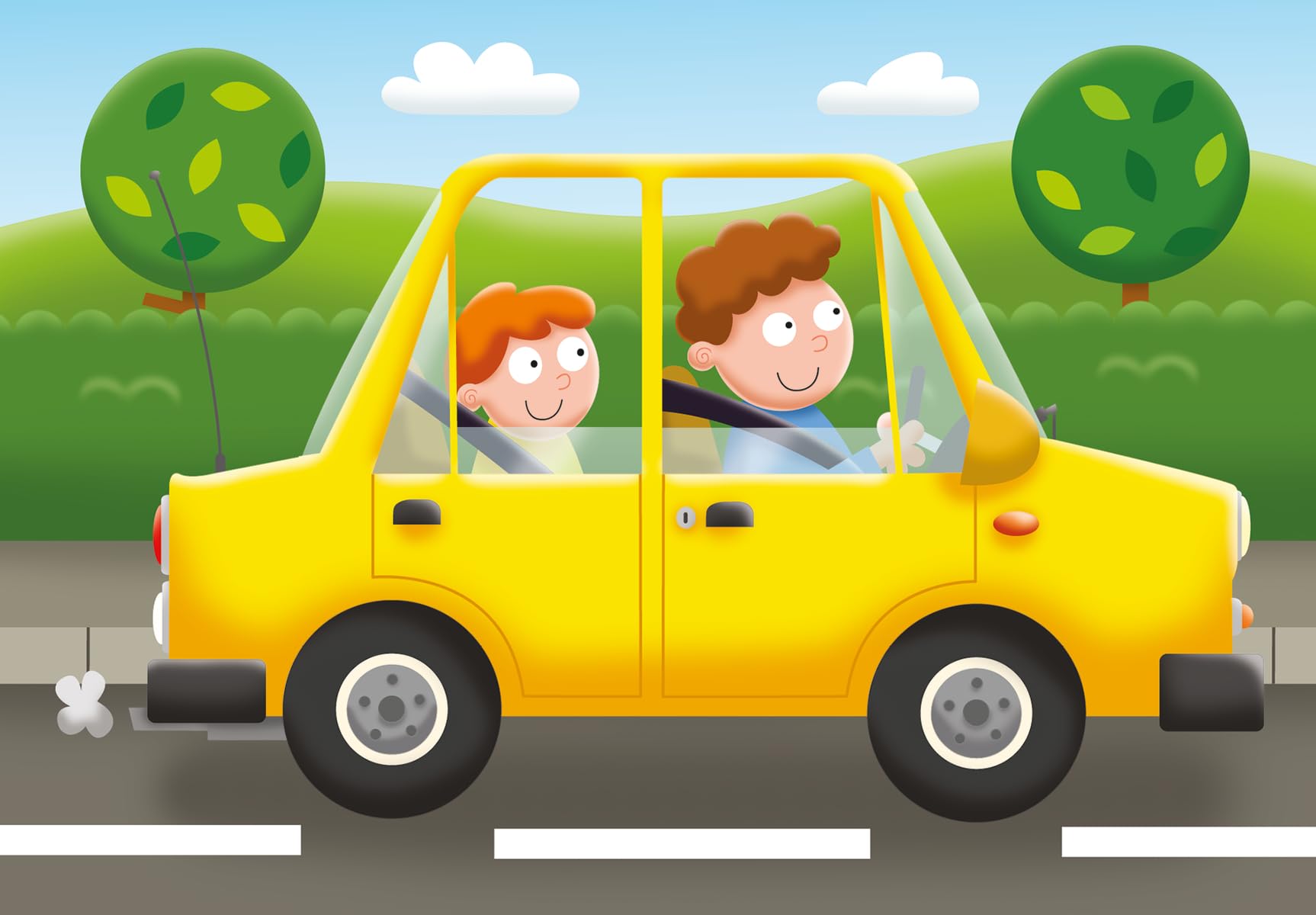 Ravensburger Travel Far My First Jigsaw Puzzles - Educational Vehicle Puzzles for Toddlers 18 Months+ 2