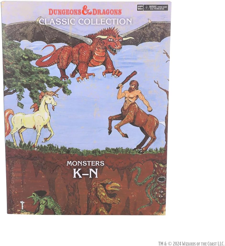 D&D Classic Collection Pre-Painted Miniatures Monsters K-N Boxed Set by WizKids 6
