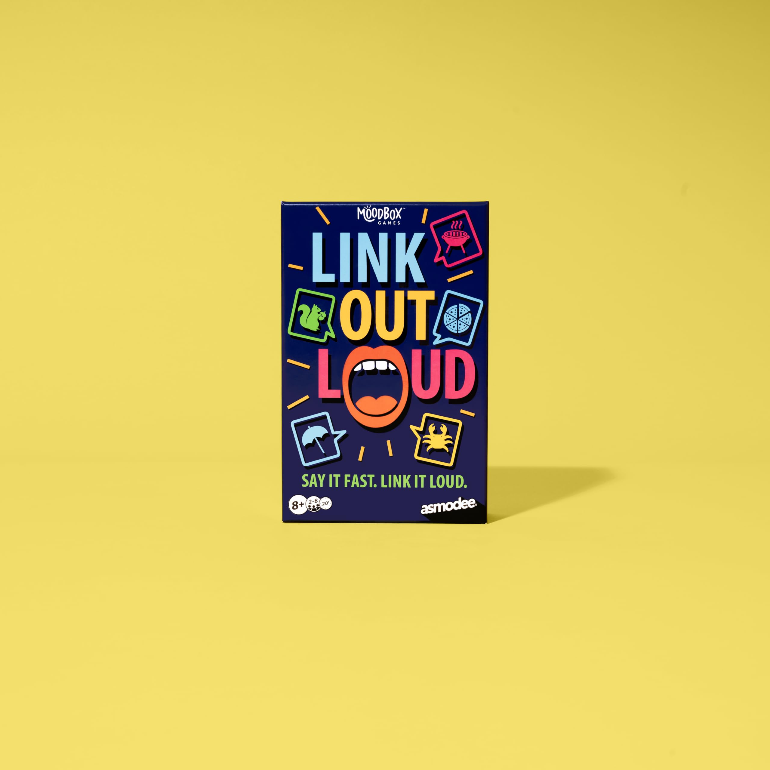 Asmodee Link Out Loud Board Game - Fast-Paced Word Association, 2-8 Players, Ages 8+ 5