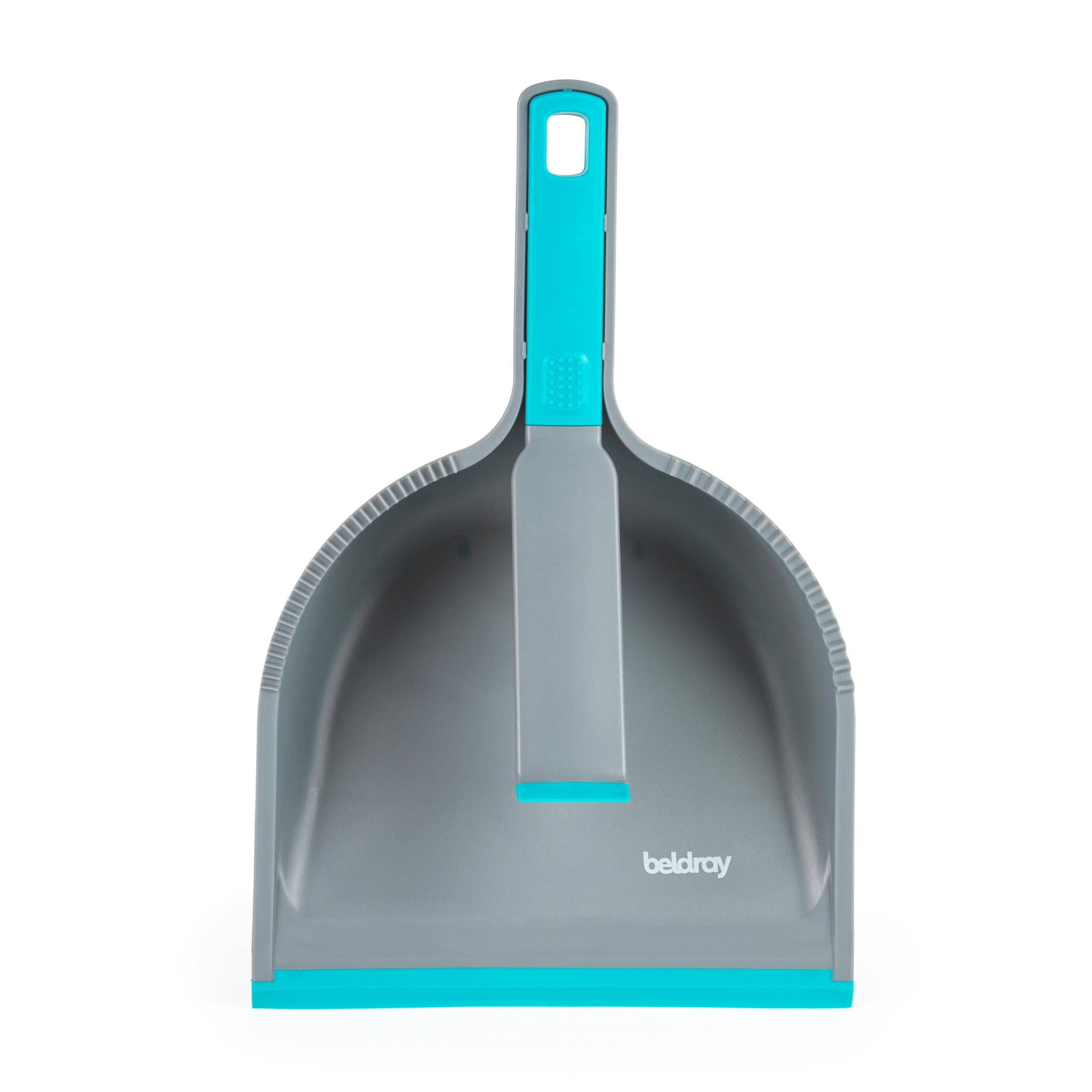 Beldray Antibac Pet Plus+ Dustpan & Rubber Brush Set | Antibacterial Protection | Grey & Blue 7
