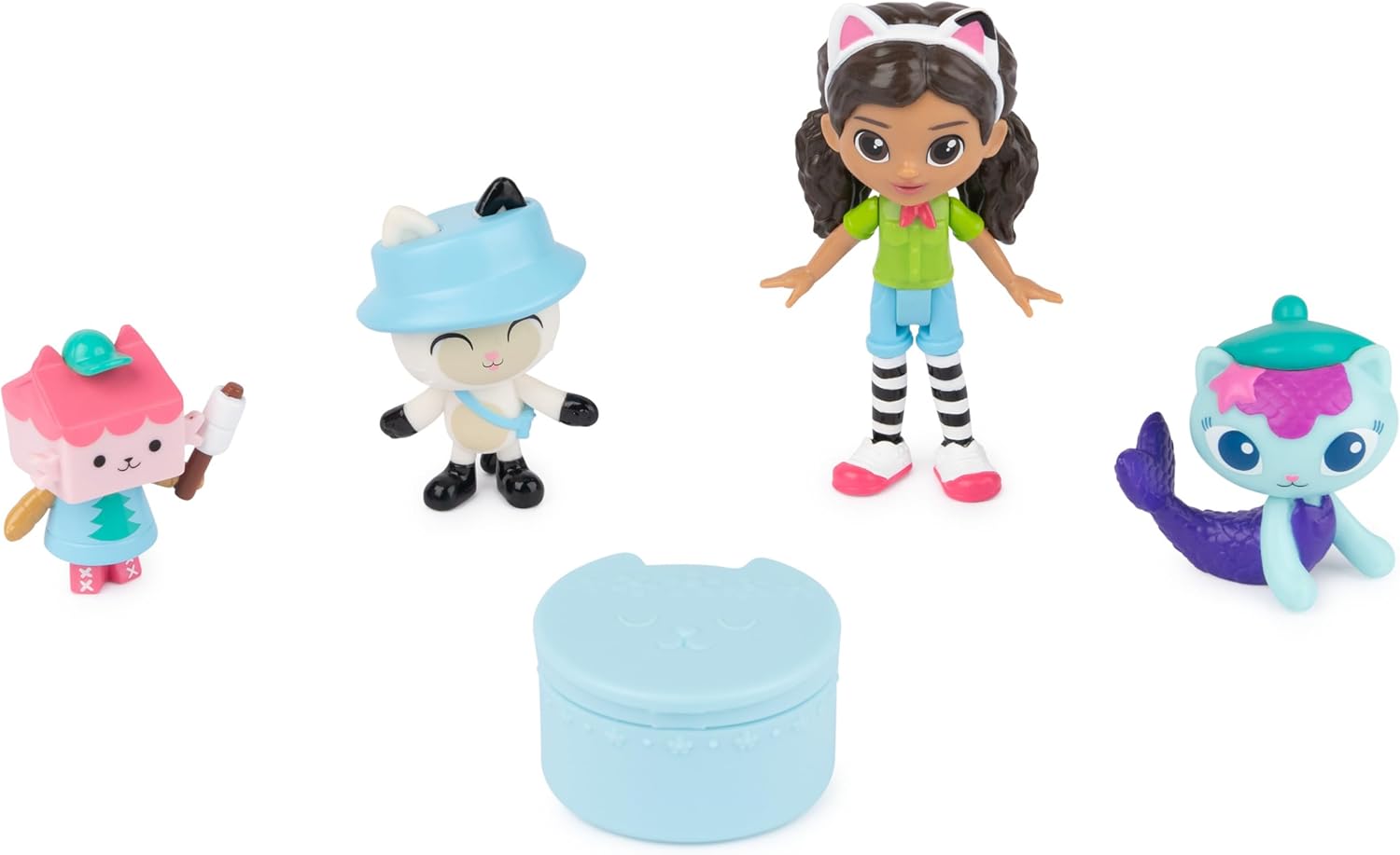 Gabby's Dollhouse Campfire Gift Pack - 4 Collectible Figures with Surprise Accessory & App Reward, Ages 3+ 1