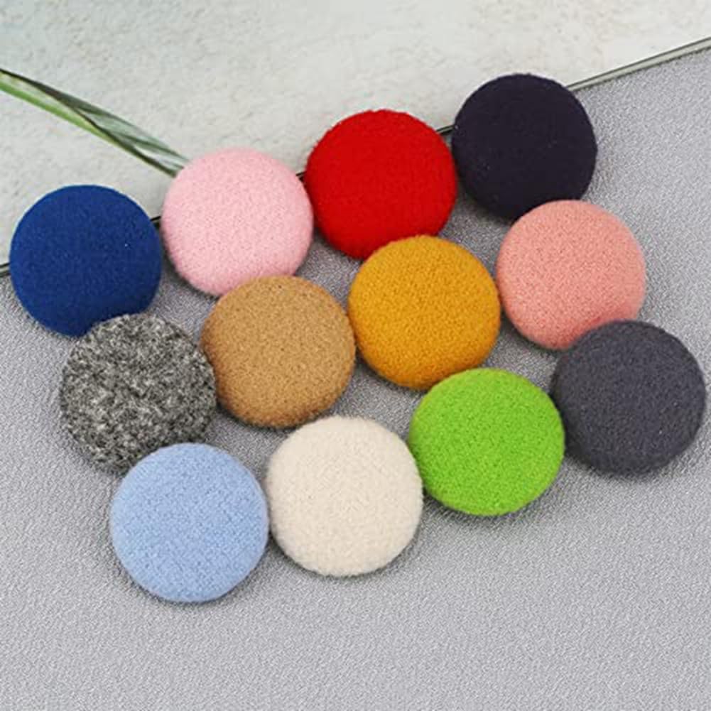 Plawee Cover Button Kit with 5 Sizes and Tools - DIY Sewing Craft Set 7