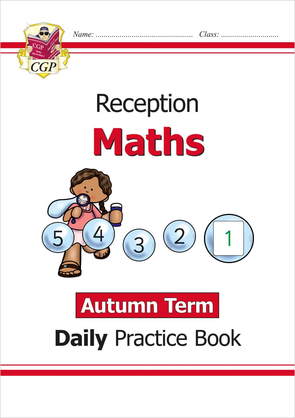 CGP Reception Maths Daily Practice Book - Autumn Term | Ages 4-6 | Paperback