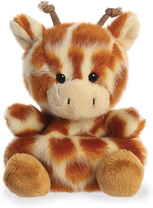 Aurora Palm Pals Safara The Giraffe Soft Toy - 5 Inch Plush for Babies & Toddlers 1