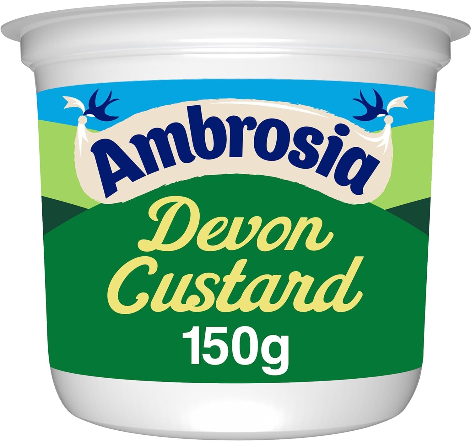 Ambrosia Devon Custard Pots - Original Recipe Creamy Ready-to-Eat Dessert | 12 x 150g Pots