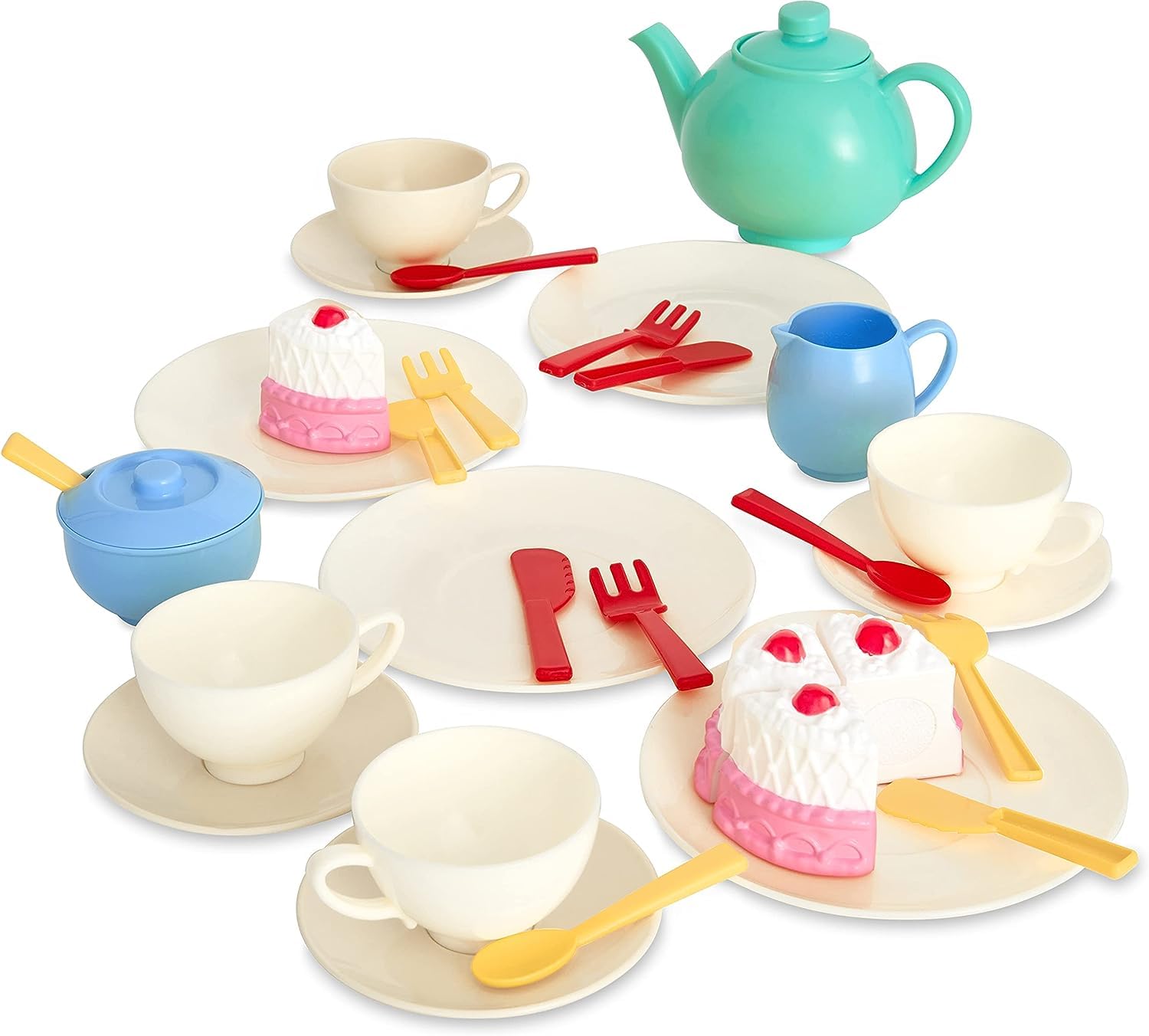 Casdon 33-Piece Tea Set - Pretend Play Toy for Ages 3+ 1
