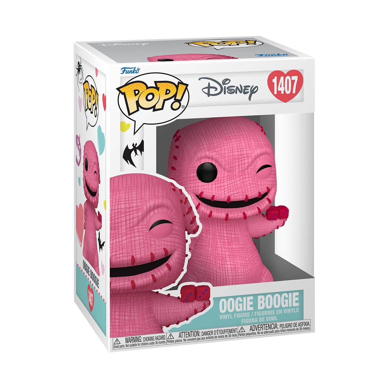 Funko Pop! Disney: The Nightmare Before Christmas - Oogie Boogie Valentine's Vinyl Figure