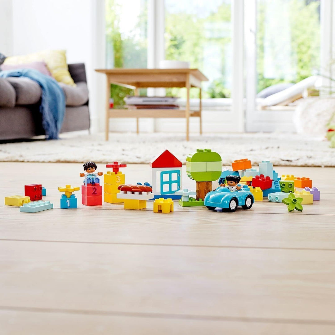 LEGO DUPLO Classic Brick Box 10913 - Educational Building Set for Toddlers 18 Months+